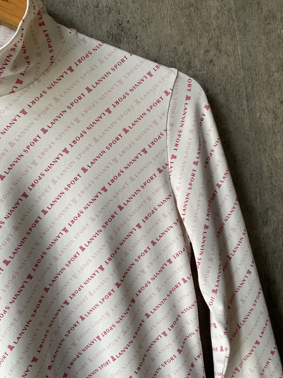 Lanvin Lanvin Monogram Turtleneck Design Shirt Size S / US 4 / IT 40 - 7 Thumbnail