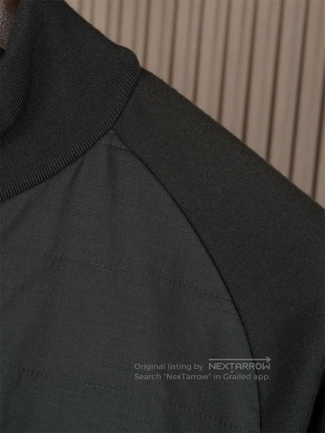 Loro Piana Loro Piana Men's Jacket in Black and Gray. Size US L / EU 52-54 / 3 - 6 Thumbnail