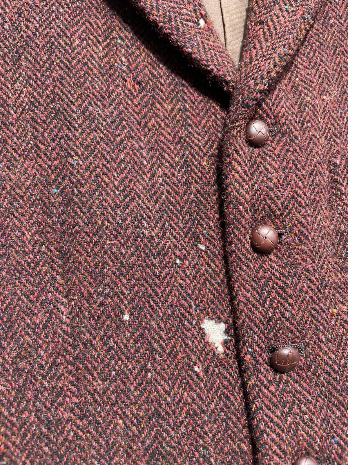 Harris Tweed 🔥Accept Binding Offer🔥 Harris Tweed Wool Vest Disstressed Size US S / EU 44-46 / 1 - 8 Thumbnail
