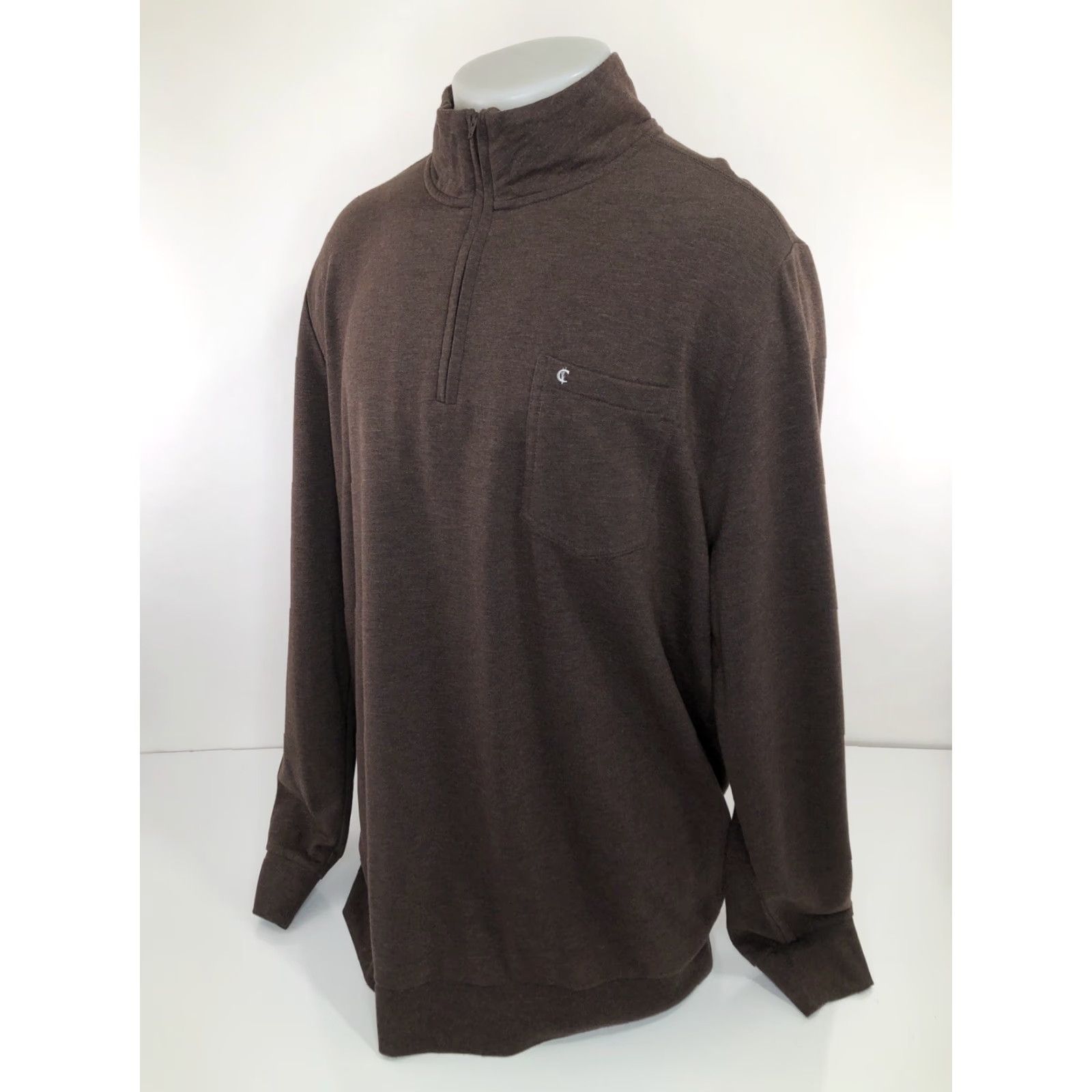 Logo 7 VINTAGE Criquet Embroidered Logo XXL Pullover Sweater - EXCELLENT Mens Brown Pullover Sweater Logo A2 Size US XXL / EU 58 / 5 - 2 Thumbnail