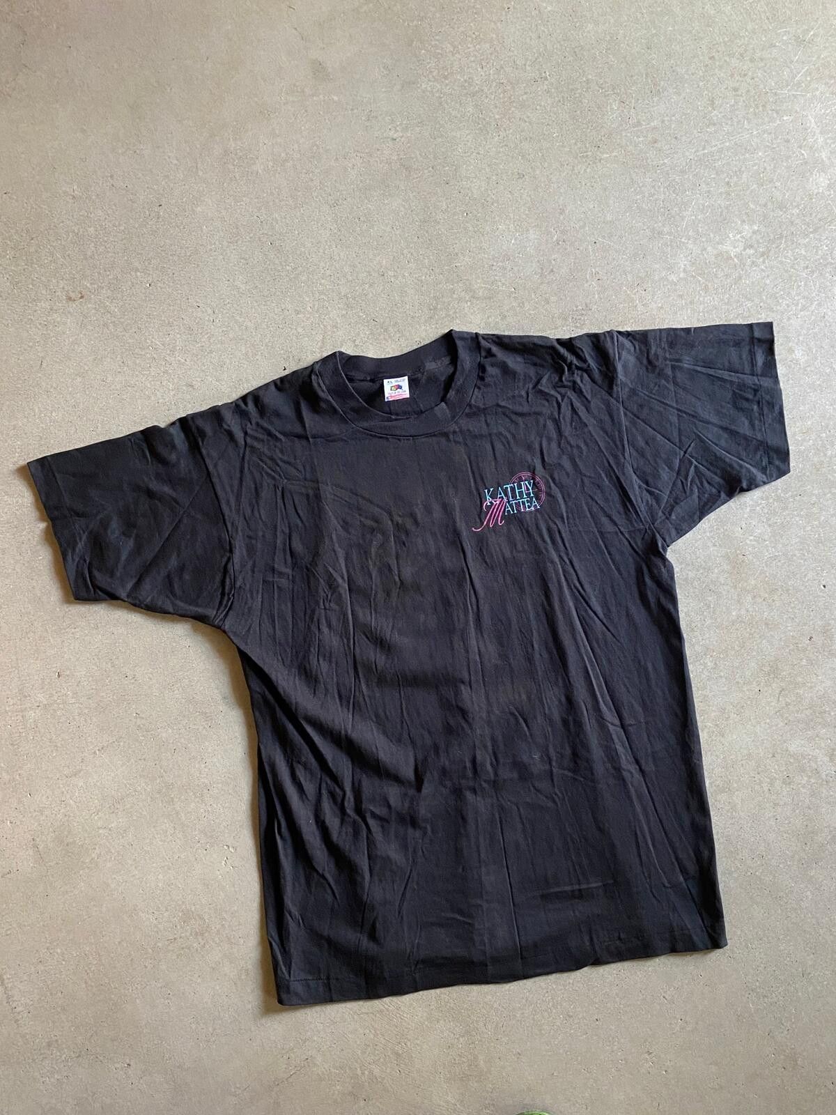 Fruit Of The Loom VTG Kathy Mattea "Lonesome Standard Time" Tee Sz XL Size US XL / EU 56 / 4 - 5 Thumbnail