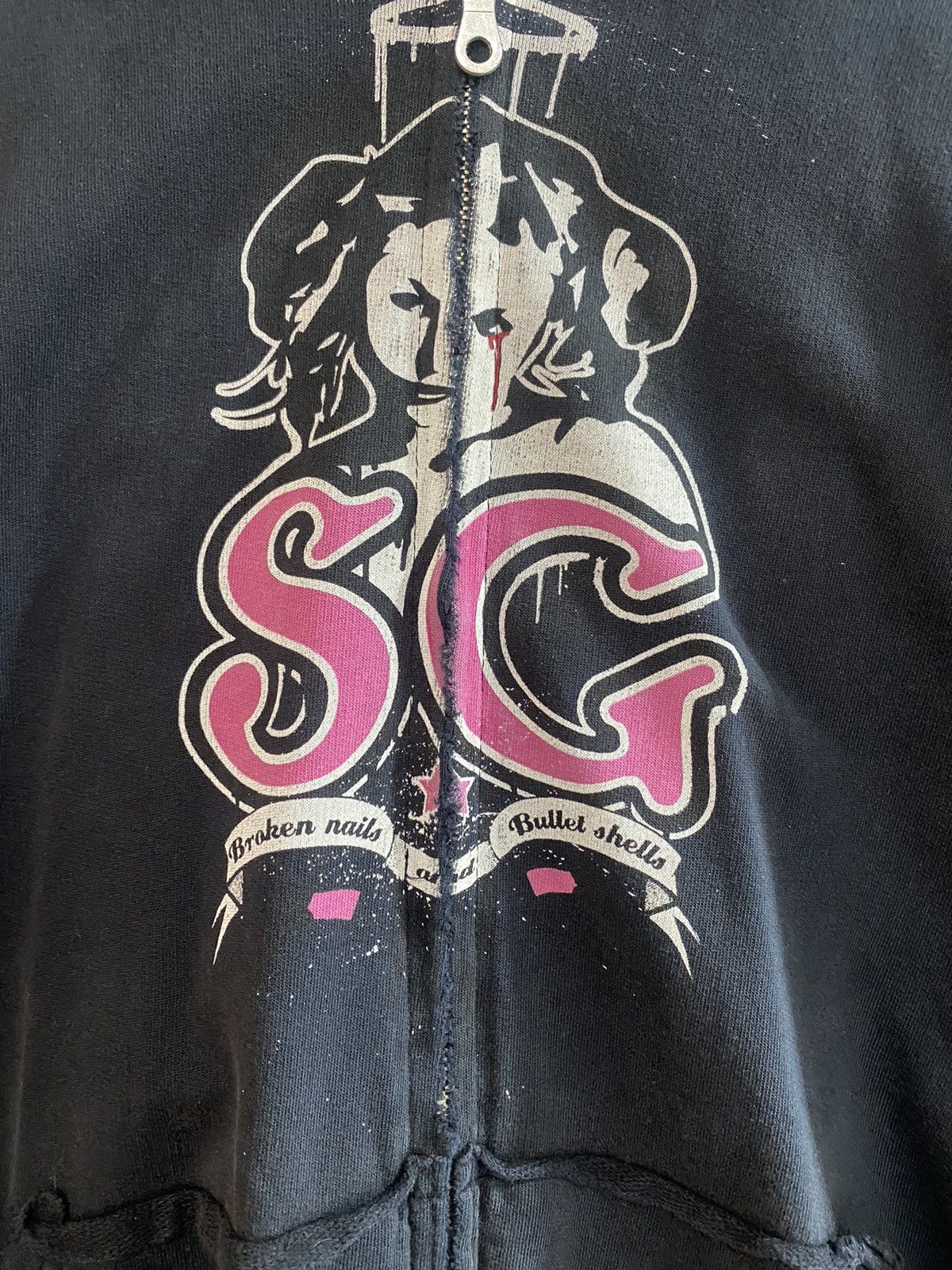 Vintage × Vivienne Westwood Super distressed 1of1 Suicide girls hoodie Size US M / EU 48-50 / 2 - 2 Thumbnail