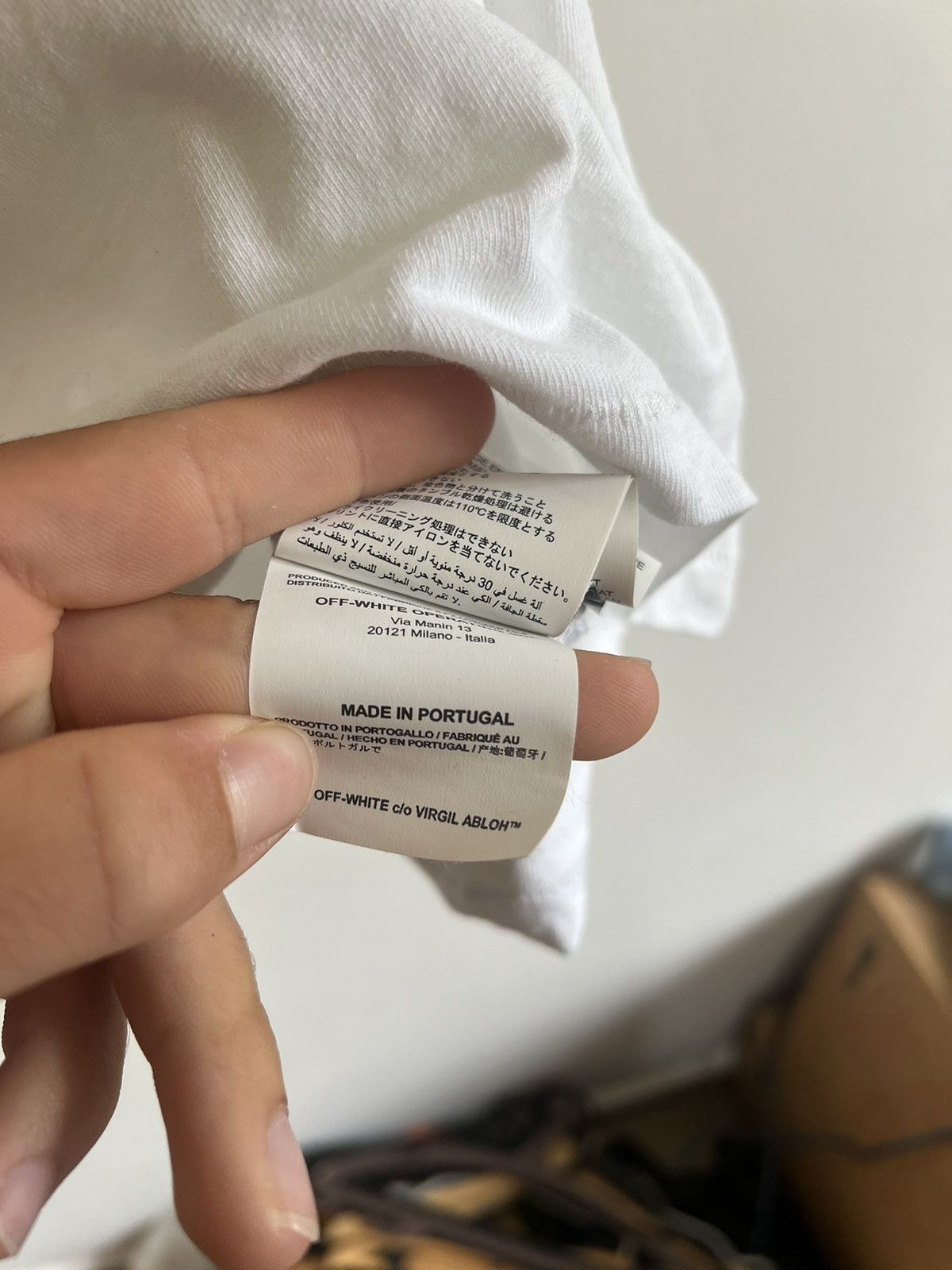 Off-White × Virgil Abloh Off white temperature Map TEE Size US M / EU 48-50 / 2 - 8 Thumbnail