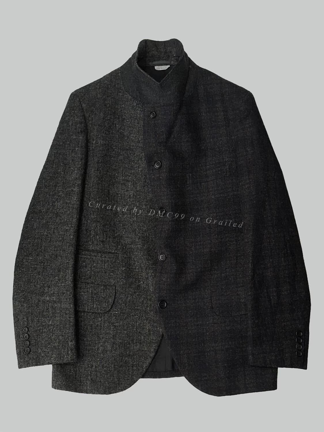 Rei Kawakubo Comme des Garçons Homme Wool Jacket Size US L / EU 52-54 / 3 - 1 Thumbnail