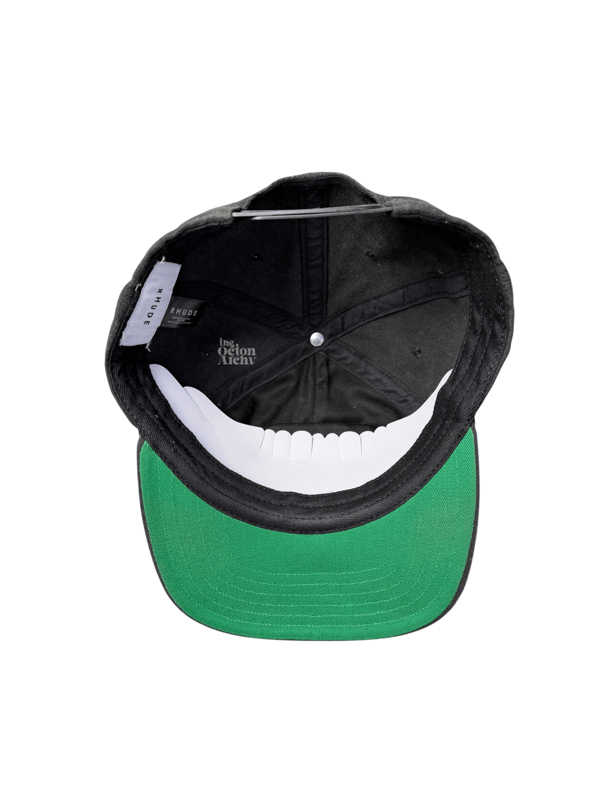 Rhude Rhude Off Road Washed Canvas Snapback Hat 'Black' FW23 Size ONE SIZE - 3 Thumbnail