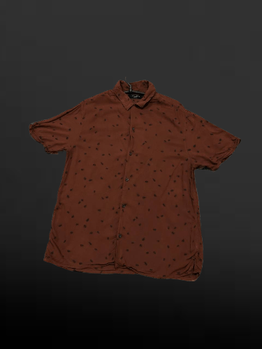 Allsaints Brown Allsaints Button Up Logo Casual SHIRT Size US M / EU 48-50 / 2 - 1 Thumbnail