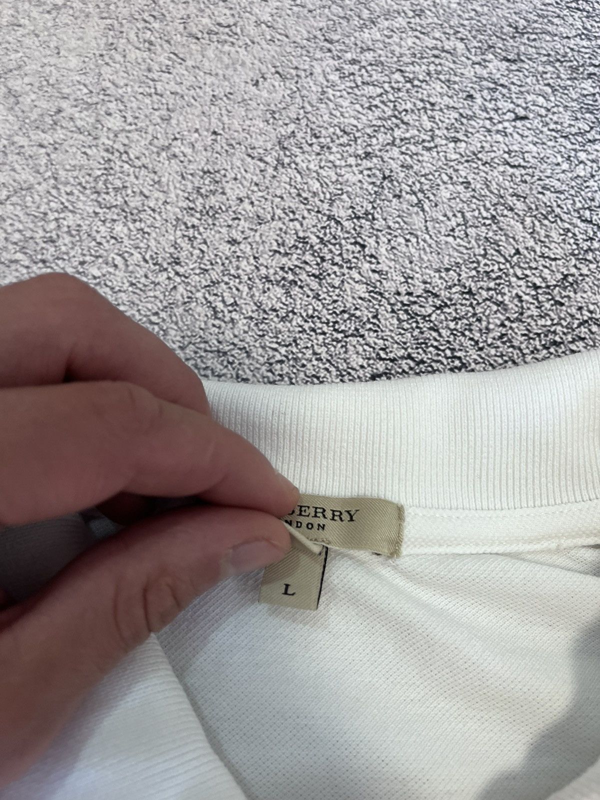 Burberry Burberry London Women T- Shirt Polos White Size L Size L / US 10 / IT 46 - 7 Thumbnail