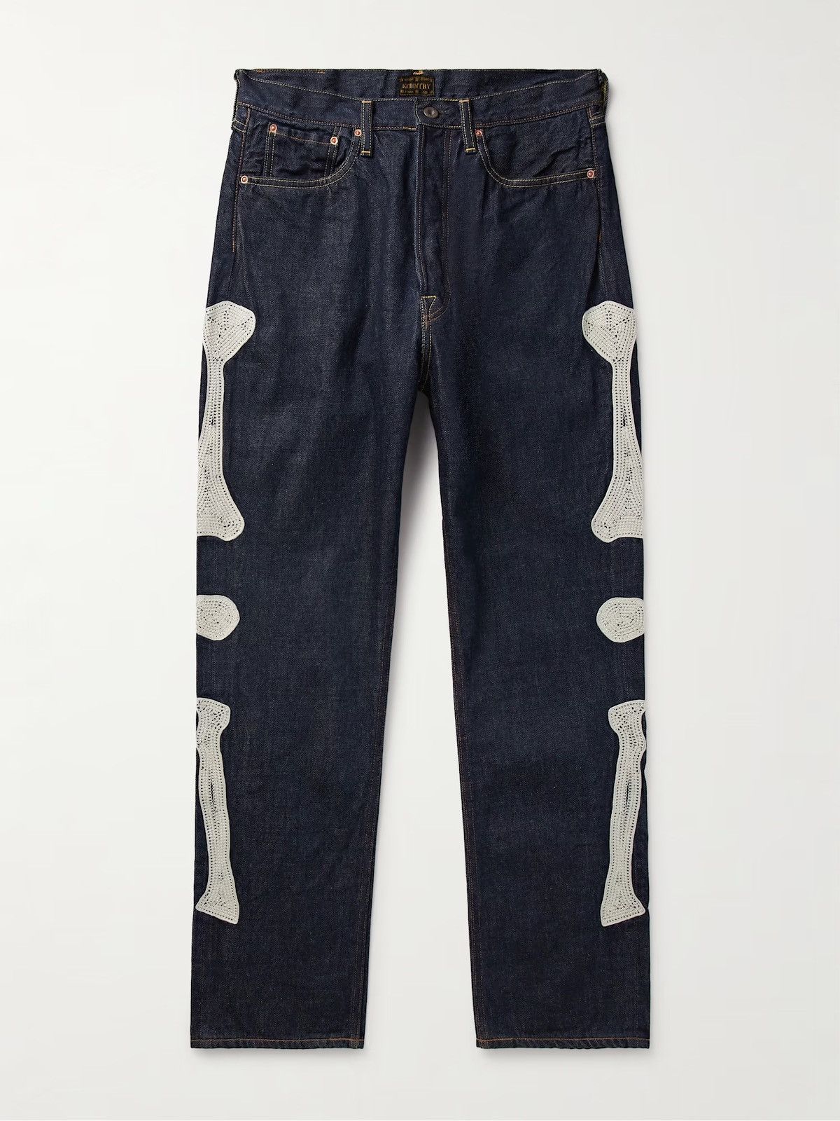Kapital Kapital 12.5oz Mexican Tuxedo Bone Denim Pants Size US 30 / EU 46 - 1 Thumbnail