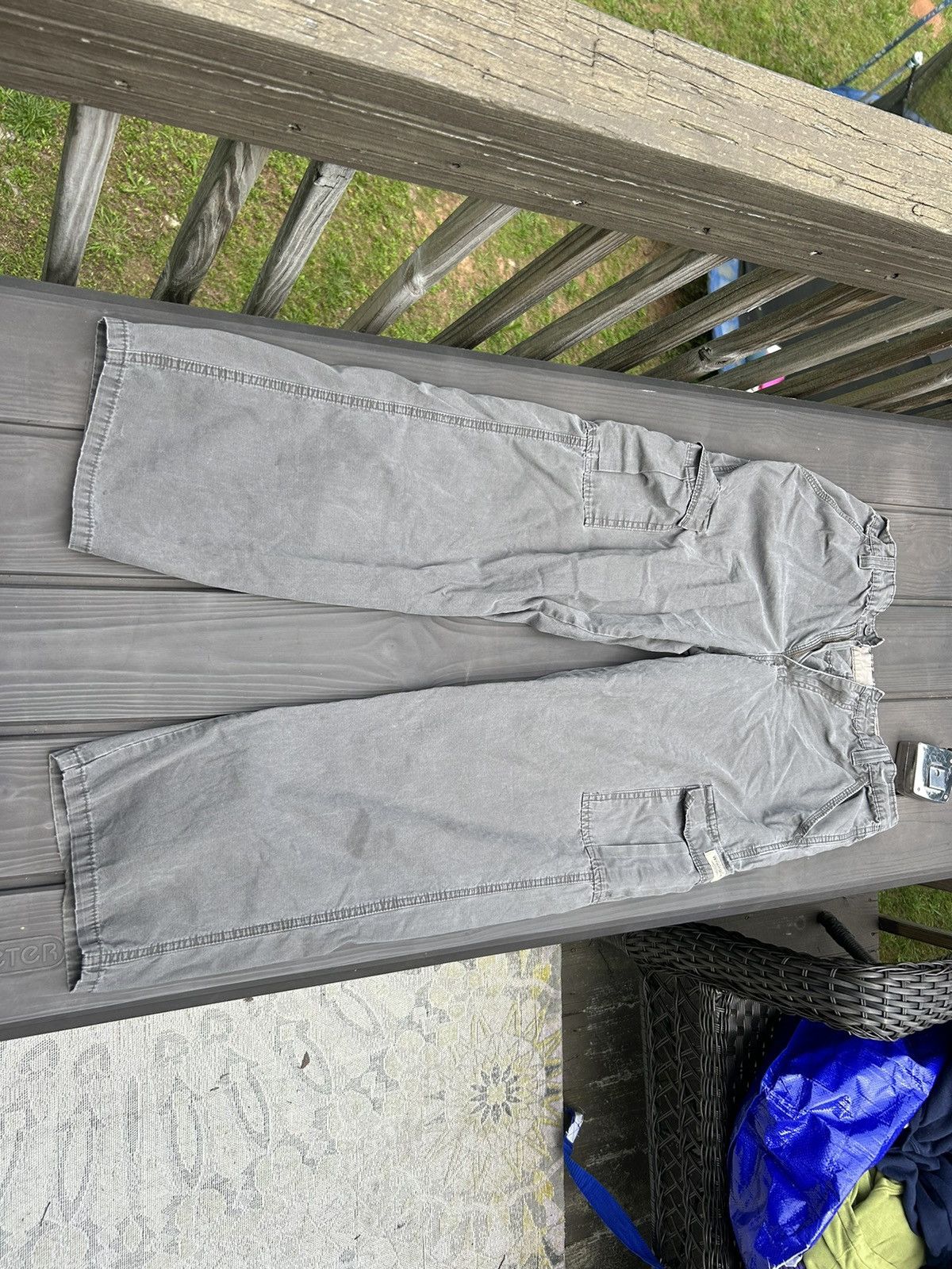 Vintage × Wrangler Vintage wrangler cargo pants 34x34 Size US 34 / EU 50 - 2 Thumbnail