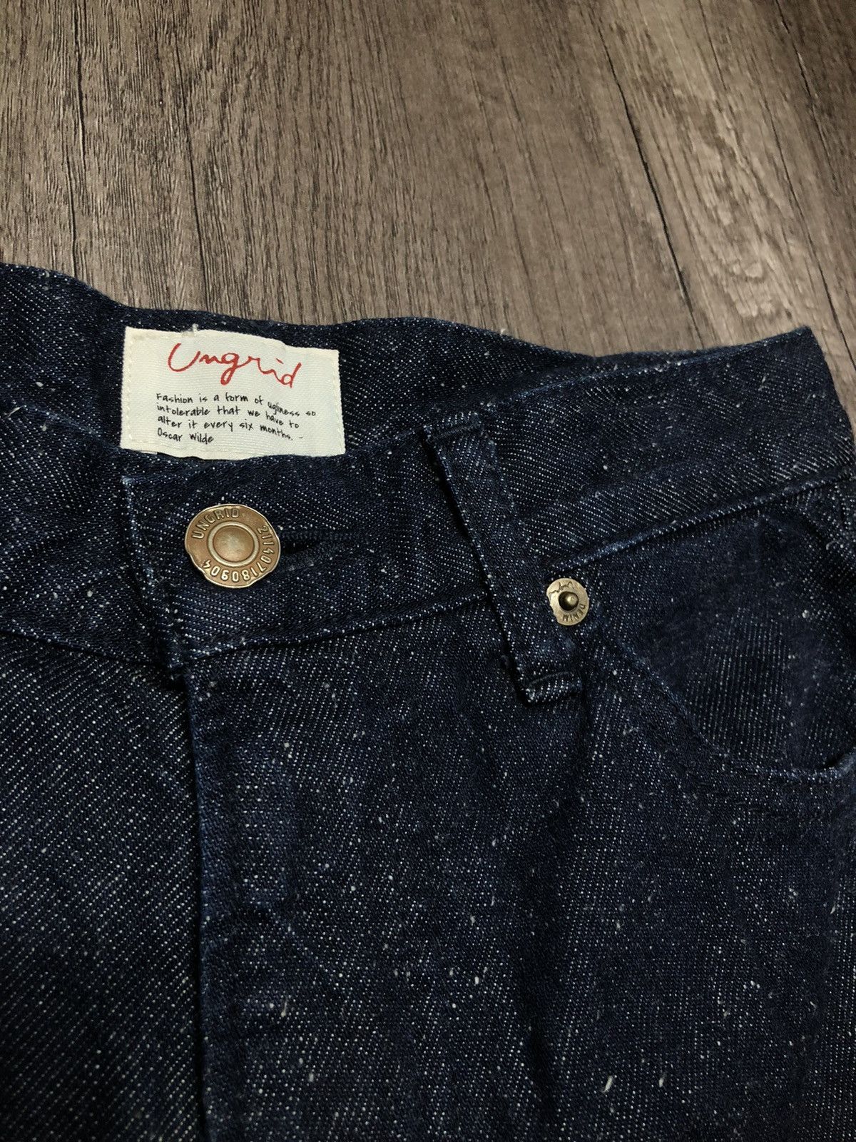 Designer × Japanese Brand × Vintage Vintage Denim Ungrid Flared Boot Cut Leg Jeans Size 27" / US 4 / IT 40 - 19 Thumbnail
