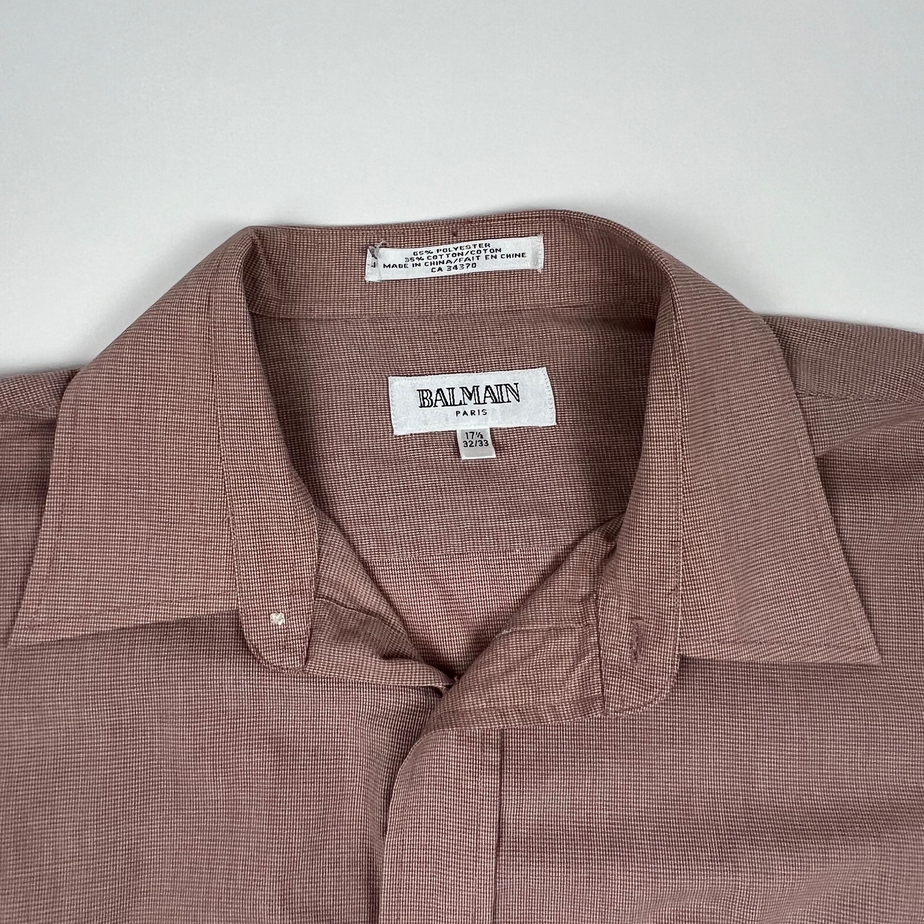 Balmain Balmain Button Up Shirt Size US L / EU 52-54 / 3 - 3 Thumbnail