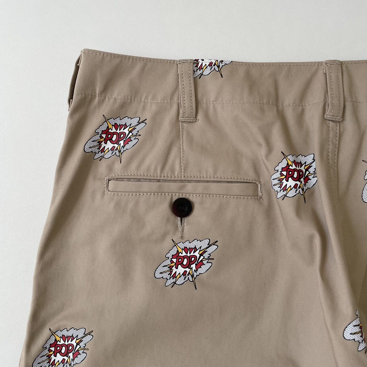 Comme des Garcons Lichtenstein ‘Pop’ Print Beige Wide Pants Size US 36 / EU 52 - 15 Thumbnail