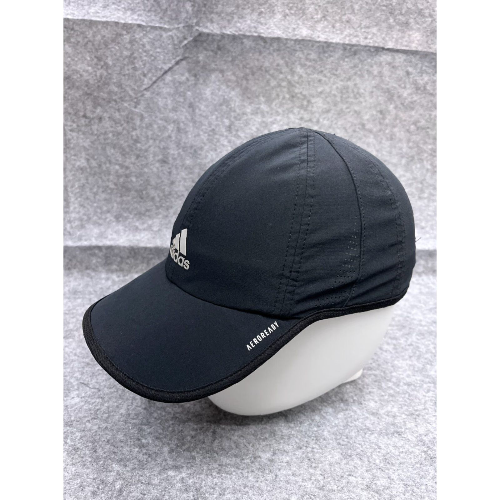 Adidas Adidas Hat Cap Strap Back Adult One Size Black Polyester Blend Aeroready Baseball Cap Unisex Adults Adjustable Lightweight Men Women Size ONE SIZE - 4 Thumbnail