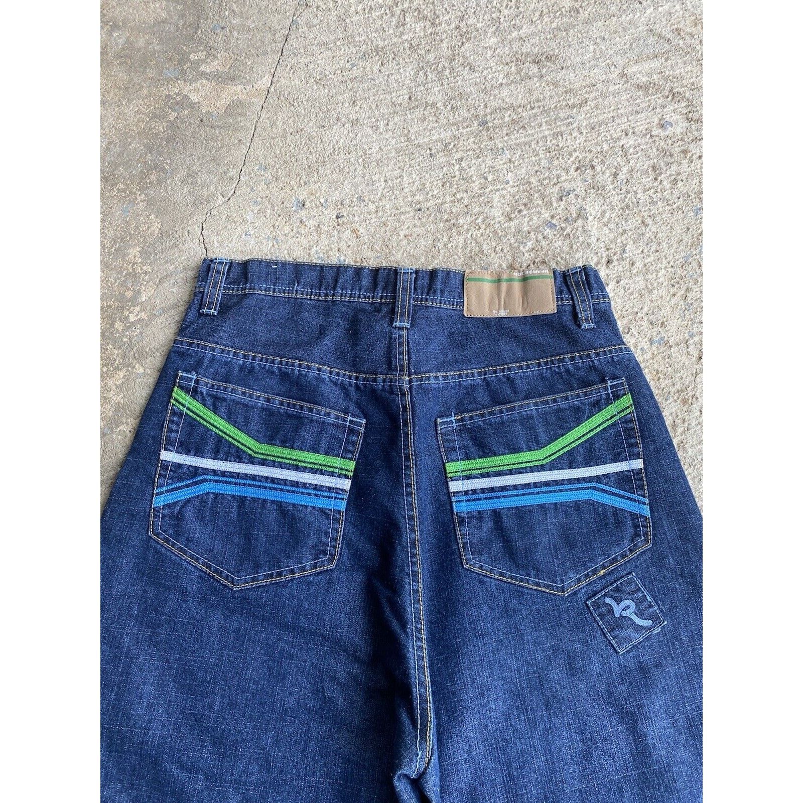 Rocawear Vintage Rocawear Jorts Baggy Shorts Hip Hop Skater Cyber Y2K Size US 30 / EU 46 - 3 Thumbnail