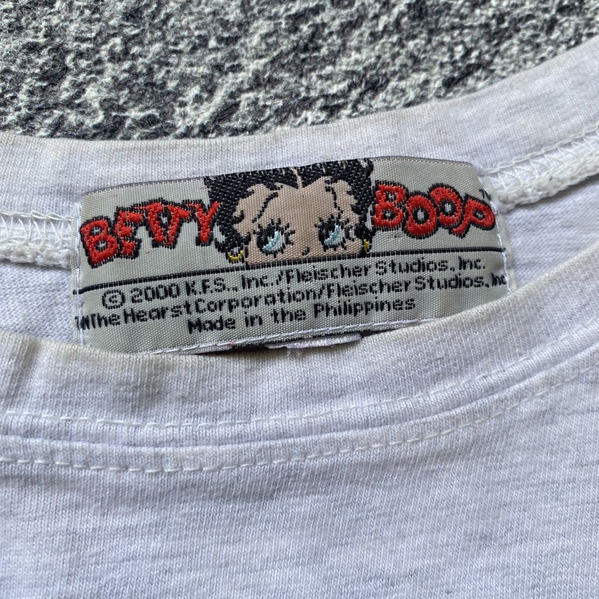 Vintage 2000s - Betty Boop Jean Co Tshirt Size US L / EU 52-54 / 3 - 3 Thumbnail