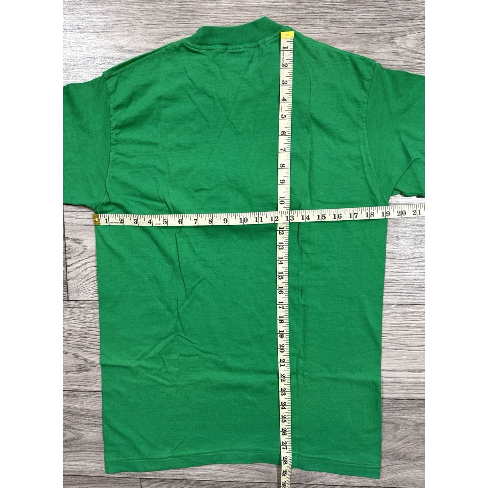 Nike VINTAGE Nike T-Shirt Green S/M Short Sleeve Mens 1980s Made in USA Beaverton Oregon Logo Size US S / EU 44-46 / 1 - 2 Thumbnail