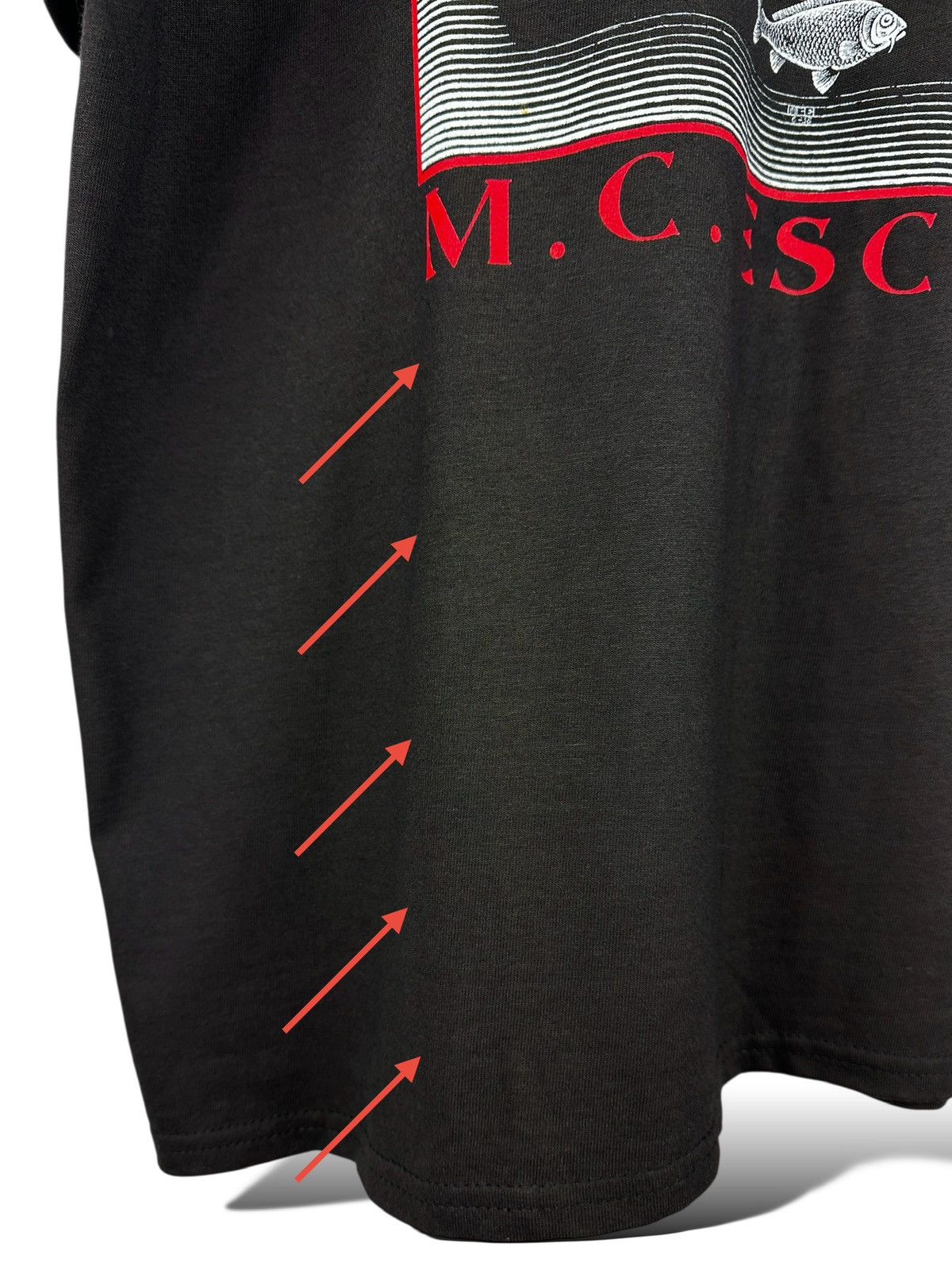 Vintage Vintage MC Escher “Ski & Water” Art T-Shirt Black Size US XL / EU 56 / 4 - 6 Thumbnail