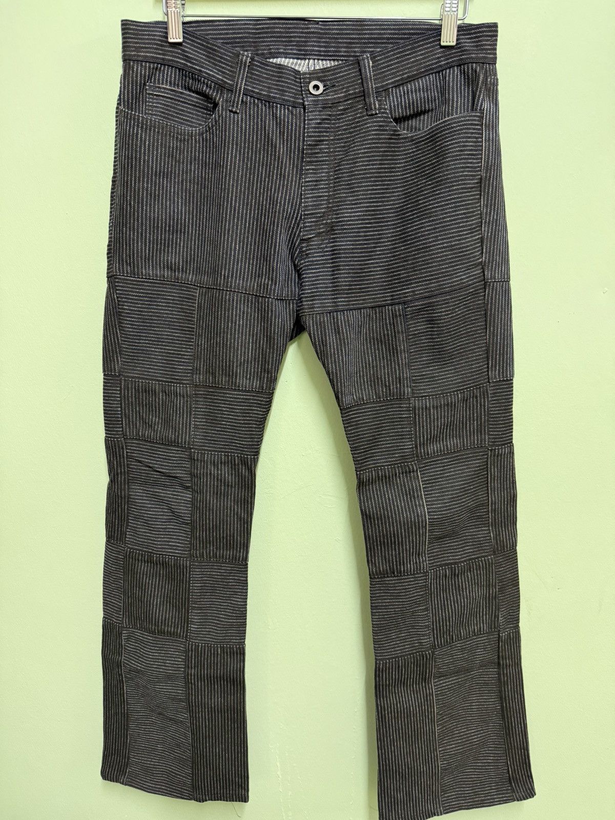 Hysteric Glamour The Difference by Rupert Japan Flair Cut Patchwork Size US 34 / EU 50 - 2 Thumbnail