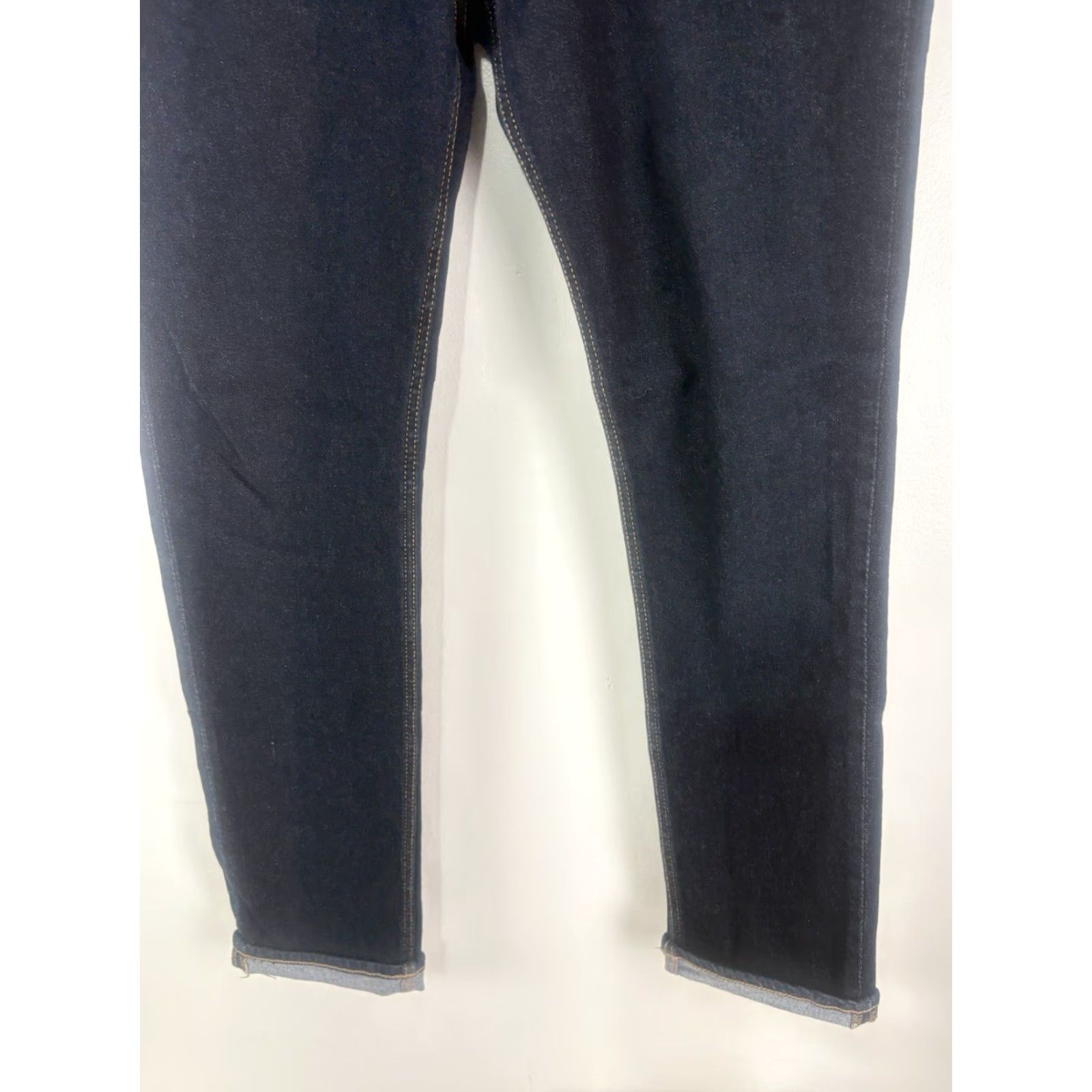 H&M H&M Dark Wash Slim Leg Ankle Jeans Men's Size 36x32 90s Preppy Size US 36 / EU 52 - 3 Thumbnail