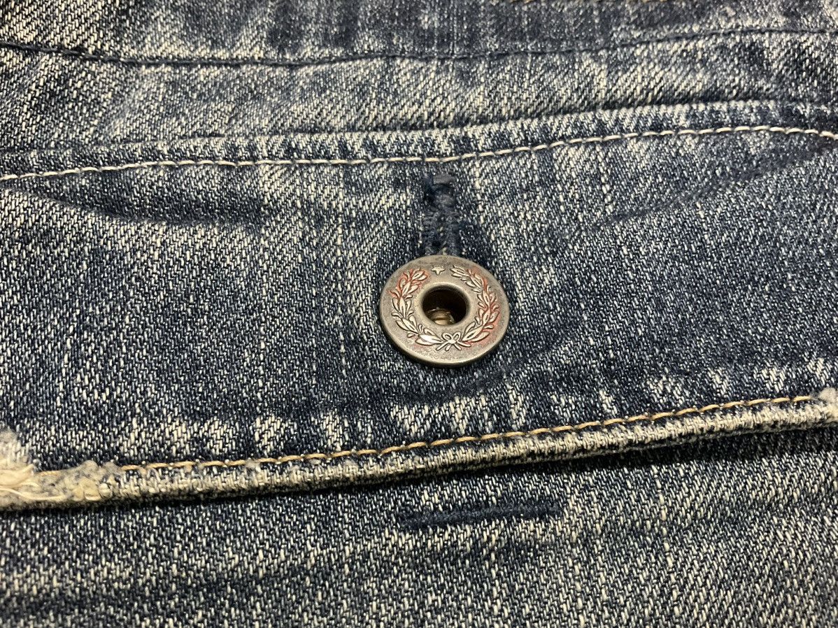 If Six Was Nine × Japanese Brand × Le Grande Bleu (L.G.B.) 🔥Crazy Y2K Spellbound Denim Flare Jeans LGB Style Size US 32 / EU 48 - 7 Thumbnail