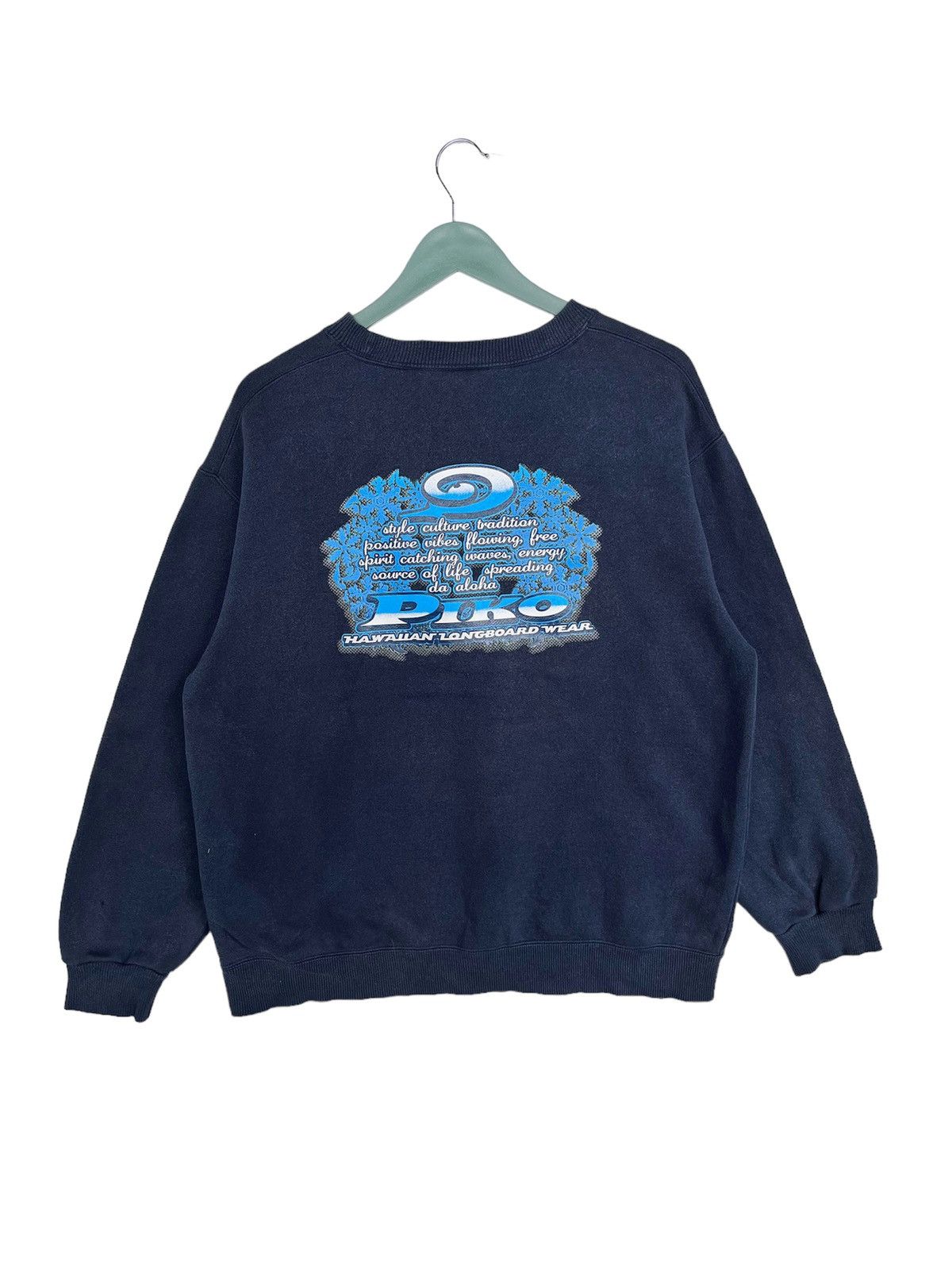 Vintage Vintage Piko Surf Sweatshirt Size US L / EU 52-54 / 3 - 2 Thumbnail