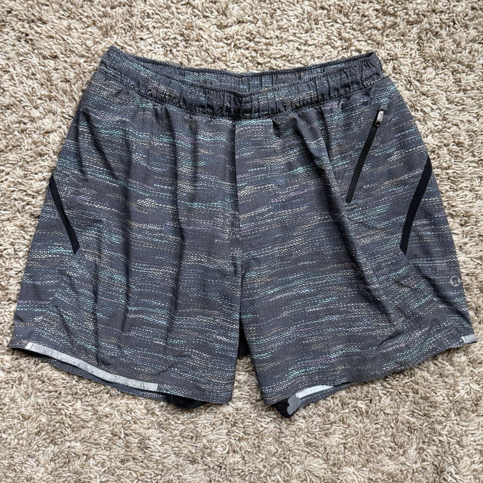 Lululemon LuluLemon Surge Running Shorts Athletic Small 5” Inseam Grey Size US 30 / EU 46 - 1 Thumbnail