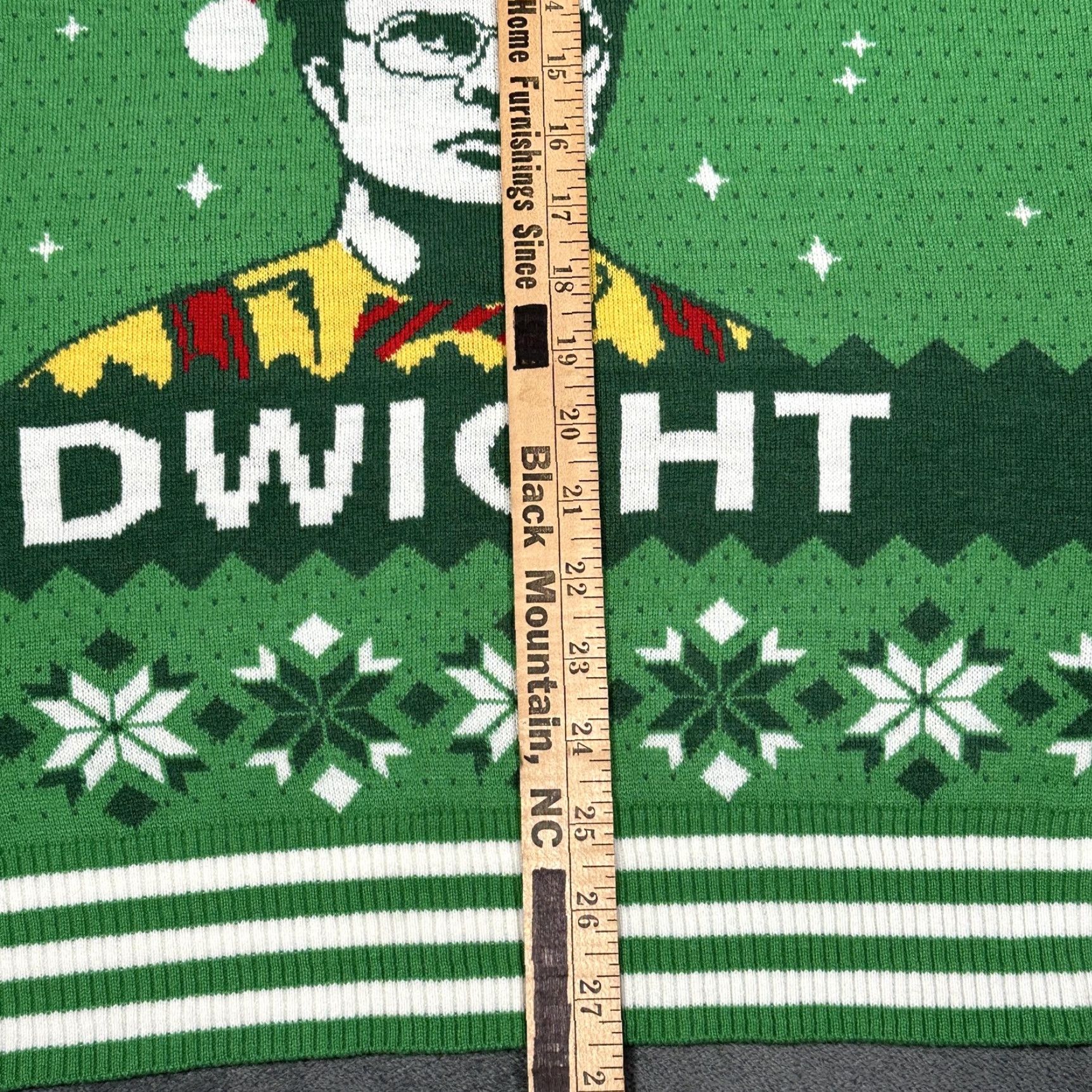 Vintage VINTAGE? (No) The Office Dwight Sweater Mens Small Merry And Dwight Christmas Ugly Xmas TV Gif Size US S / EU 44-46 / 1 - 7 Thumbnail