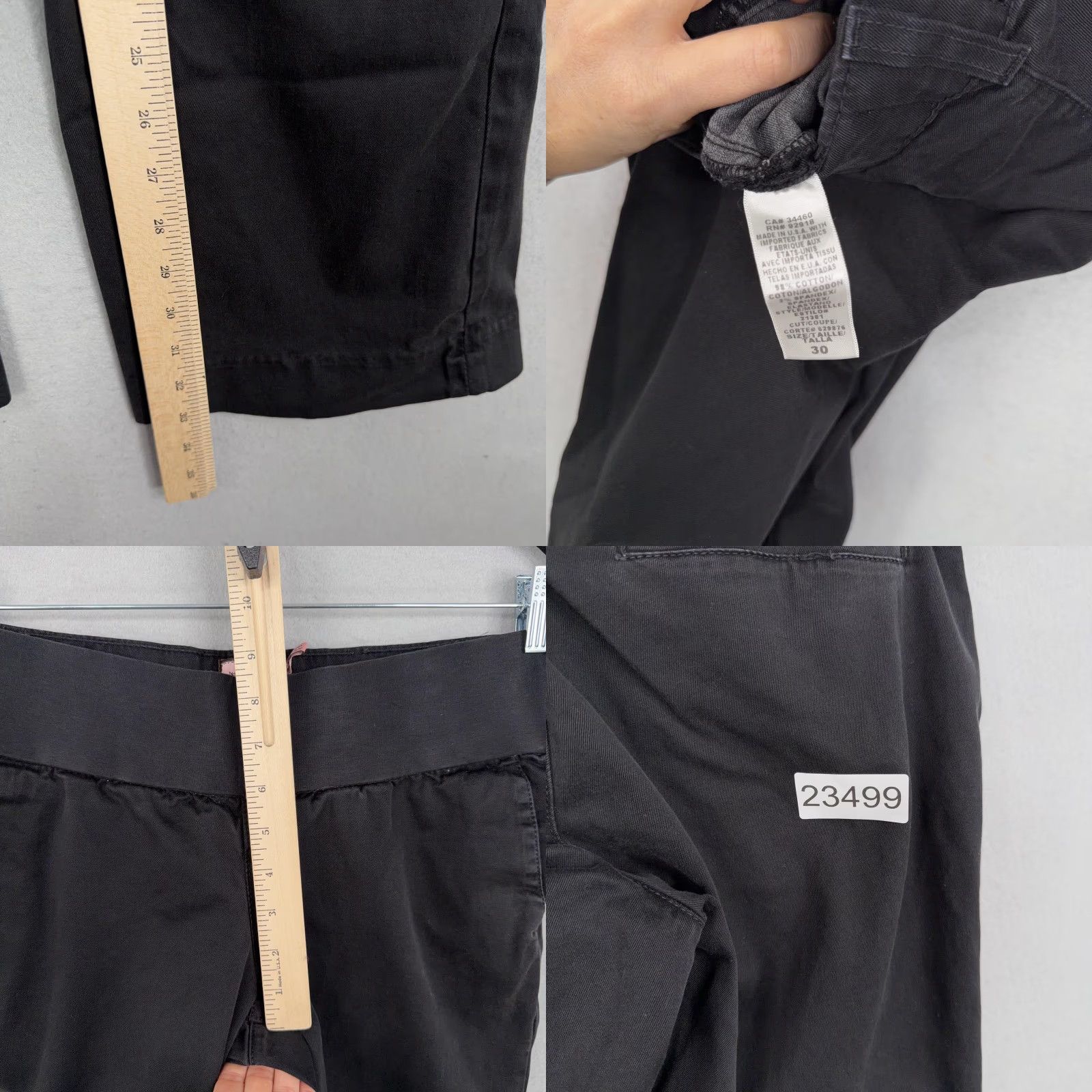 Juicy Couture Vintage Juicy Couture Pants Womens Bootcut Black 30 Stretch Waist Wideband Casual Mens? Womens Size 30" / US 8 / IT 44 - 9 Thumbnail