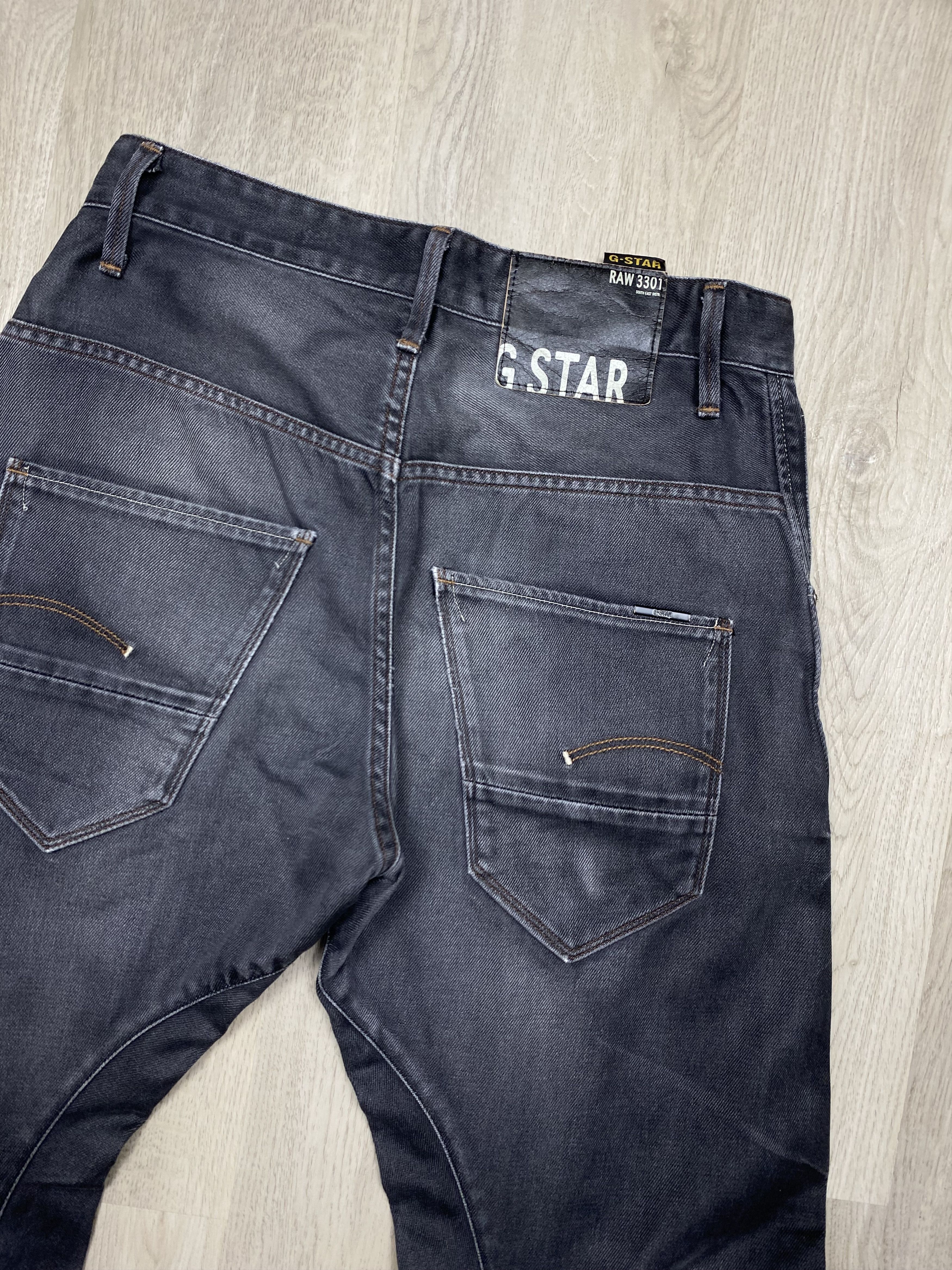 G-Star G Star Raw Arc Vintage Mens Loose Tapered Denim Pants Jeans Size US 31 - 8 Thumbnail