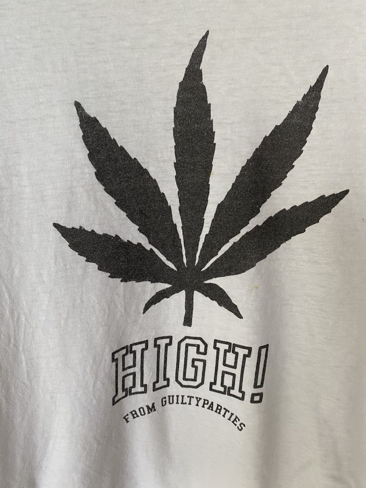 Wacko Maria Wacko Maria Marijuana hemp HIGH !! Cannabis tee Size US M / EU 48-50 / 2 - 4 Thumbnail