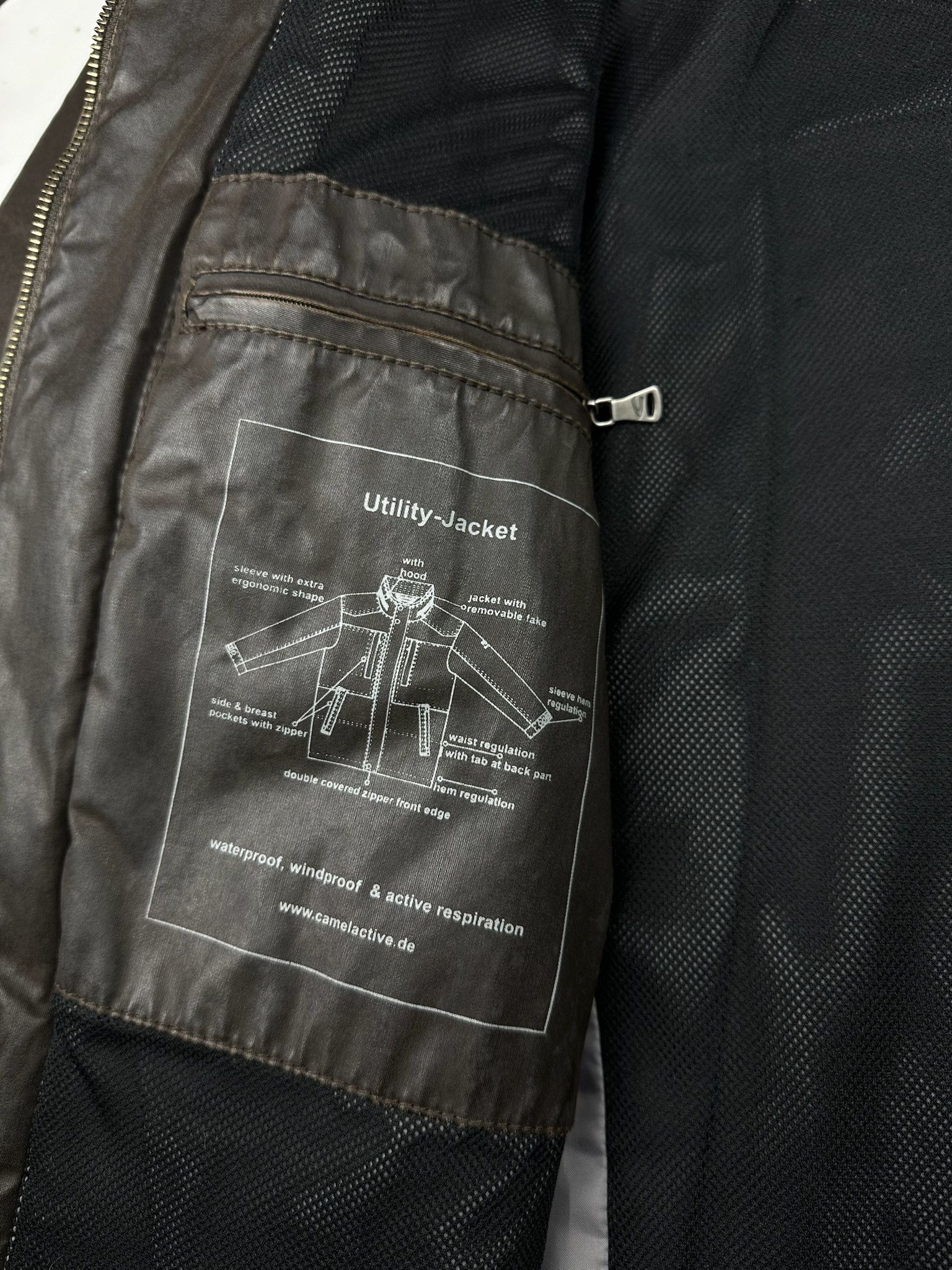 camel active Vintage Camel Active utility jacket gore tex waxed Size US M / EU 48-50 / 2 - 5 Thumbnail