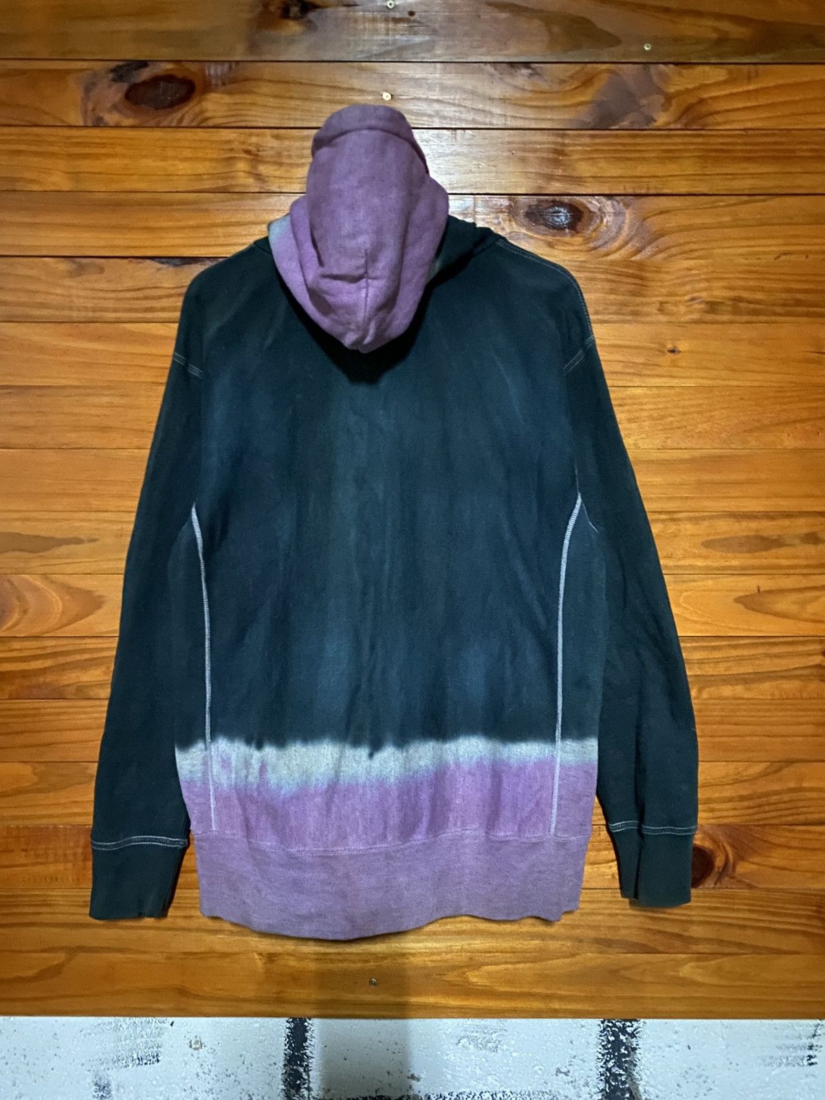 Japanese Brand Virgo Wear Works Japan Gradient Zip Hoodie Streetwear Size US L / EU 52-54 / 3 - 10 Thumbnail