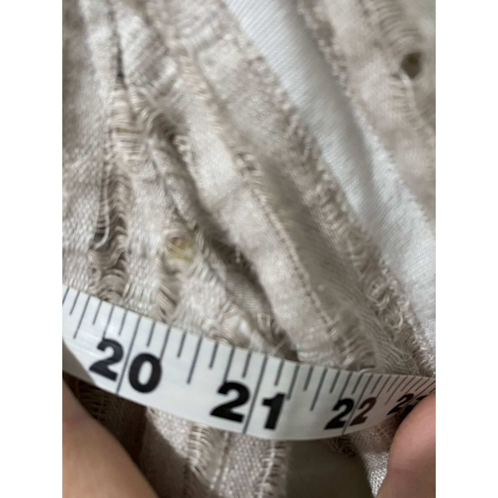& Other Stories Chico's 100% Linen Snap Lightweight Jacket Sz L A001841 Size L / US 10 / IT 46 - 6 Thumbnail