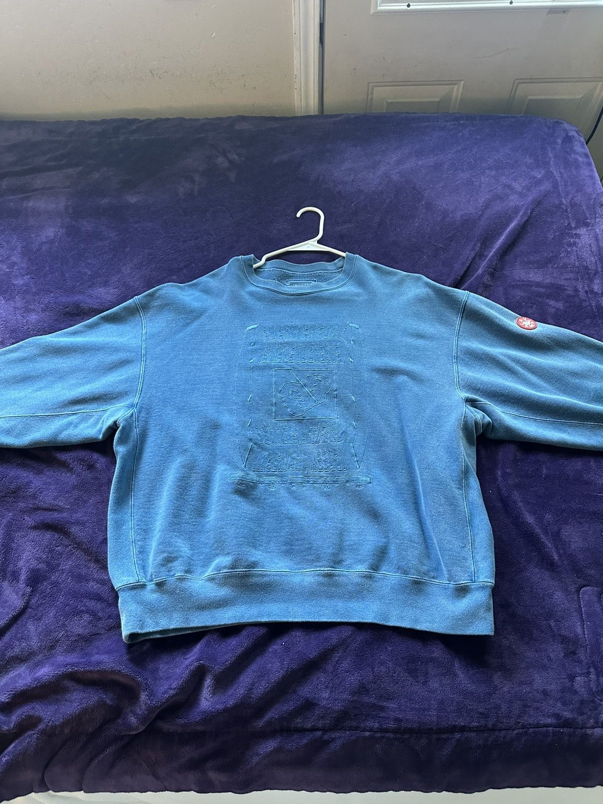 Cav Empt Call 2021 Blue Cav Emp Sweater Size US L / EU 52-54 / 3 - 1 Thumbnail