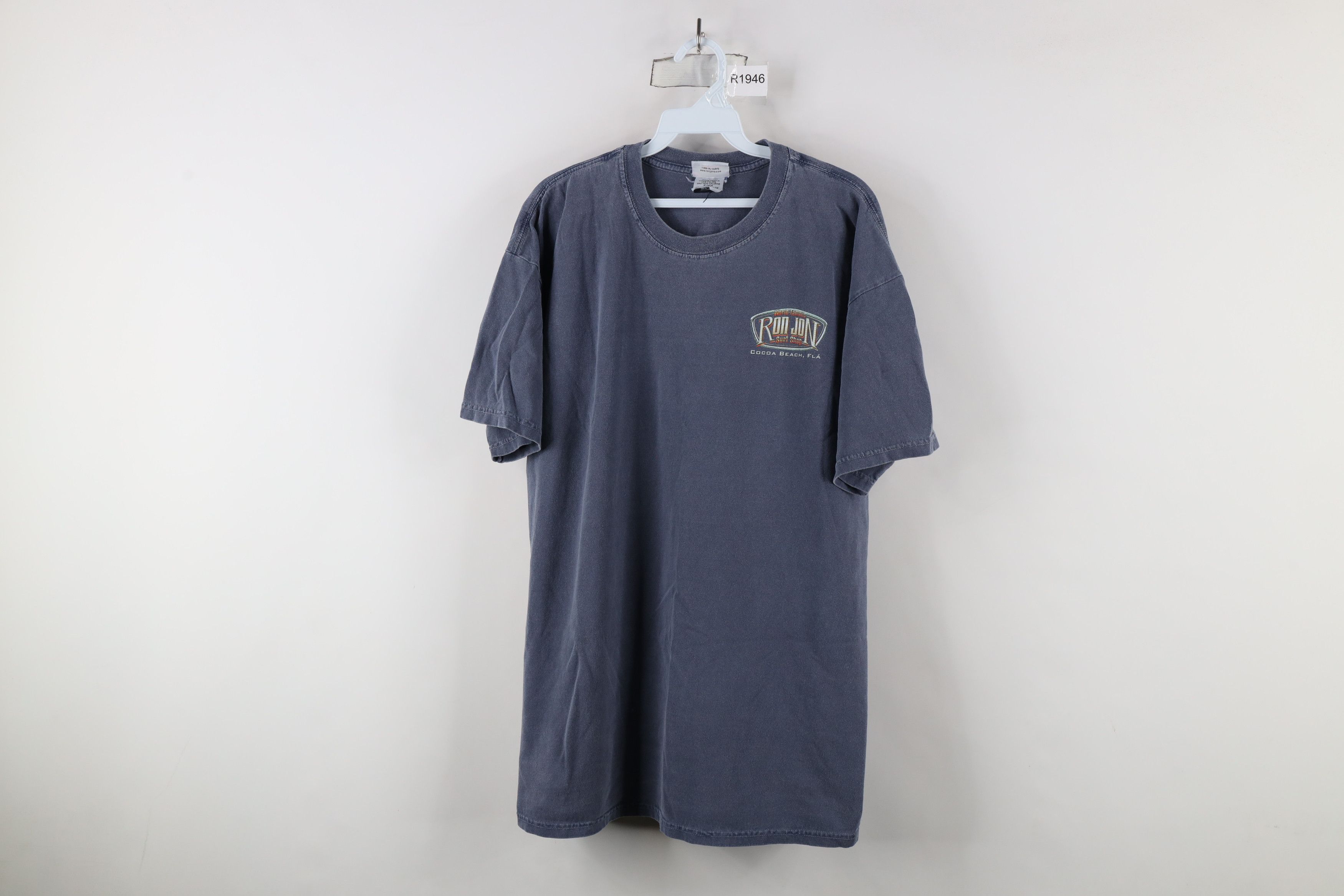 Vintage Vintage Ron Jon Surf Shop Stonewash Cocoa Beach T-Shirt Size US XL / EU 56 / 4 - 1 Thumbnail