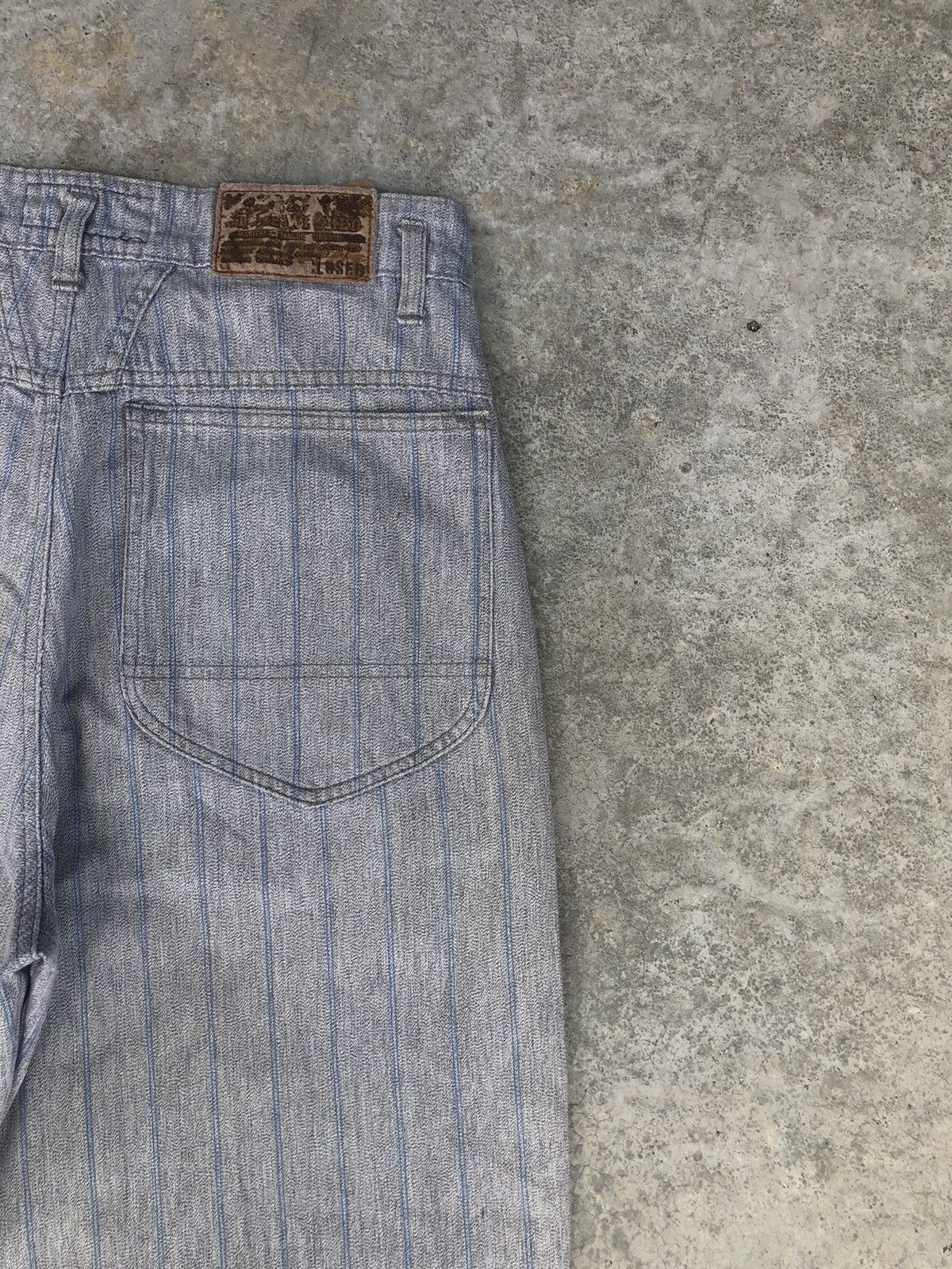 CLOSED × Marithe + Francois Girbaud Marithe Francois Girbaud Baggy Jeans Hip Hop Stripe Jeans Size US 28 / EU 44 - 10 Thumbnail