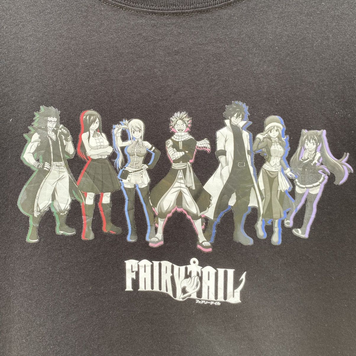 Anime Fairy Tail Japanese Anime ERD GRUNGE THRASHED VINTAGE TEE Size US L / EU 52-54 / 3 - 3 Thumbnail