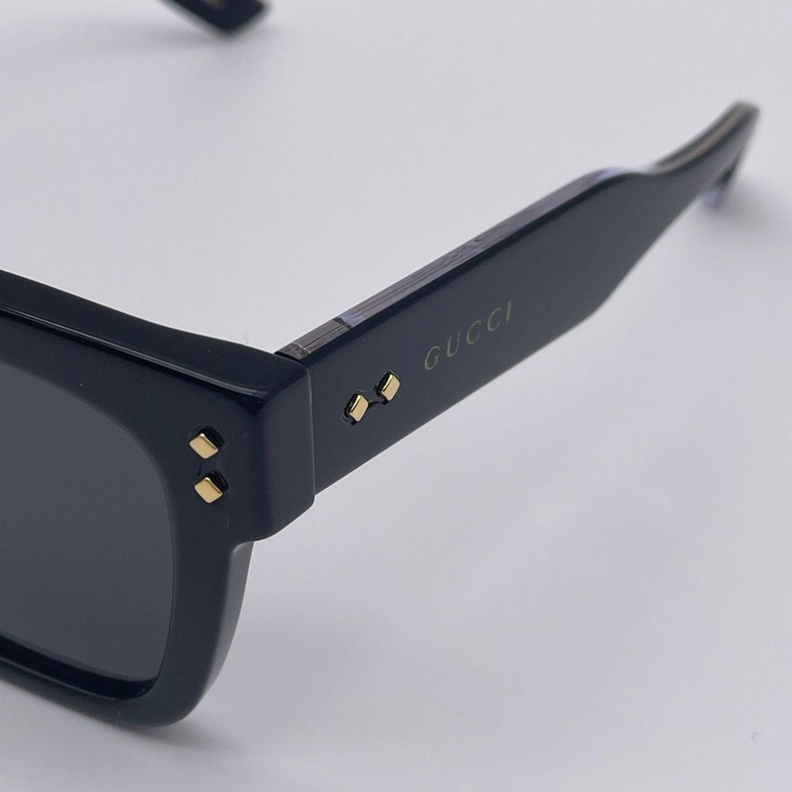 Gucci BRAND NEW GUCCI GG1084S 001 Unisex Black/Grey Sunglasses Size ONE SIZE - 5 Thumbnail