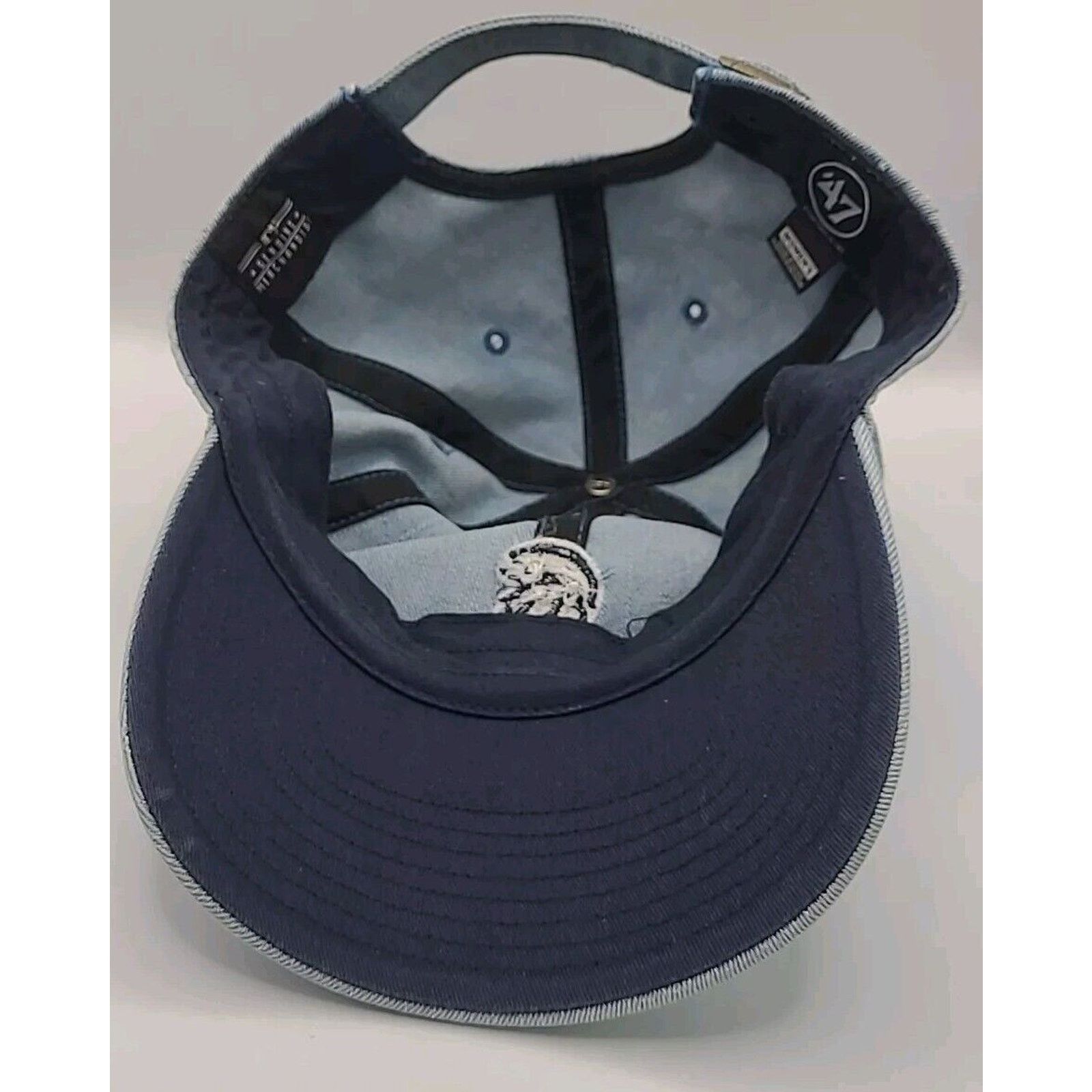 47 Brand Chicago Cubs Woman's Blue Jean '47 Brand Strapback Cap Hat Size ONE SIZE - 8 Thumbnail