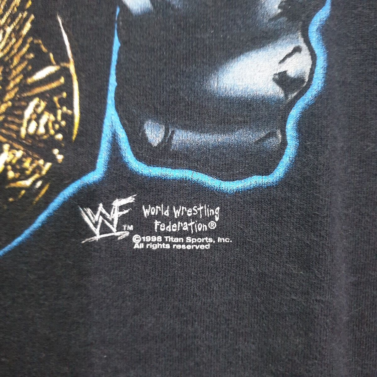Other The Rock WWE Vintage Shirt 1998 Size US XXL / EU 58 / 5 - 4 Thumbnail
