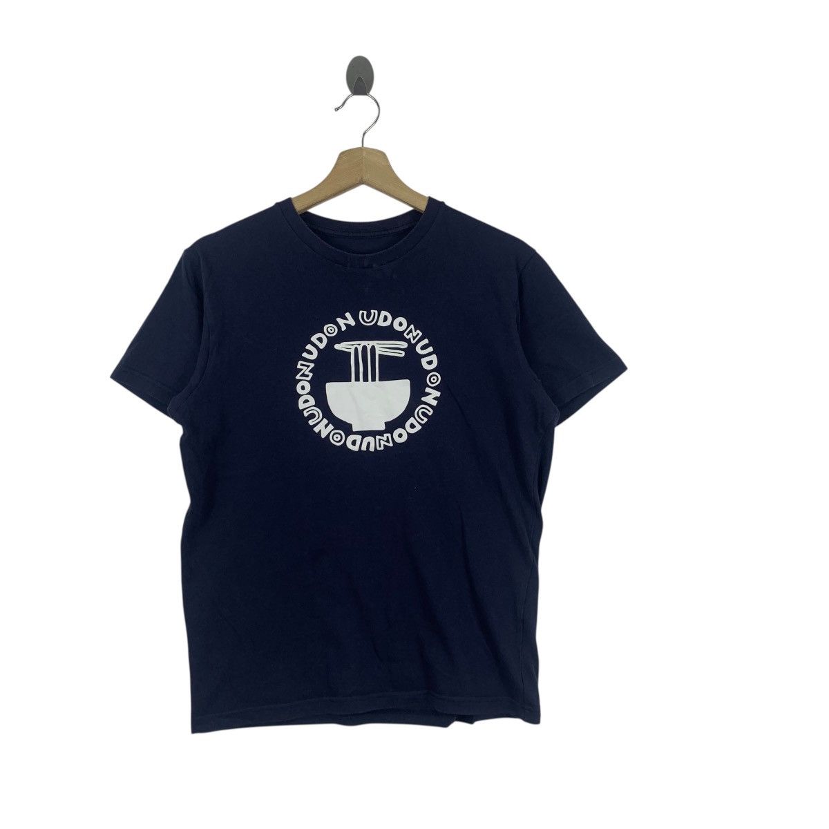 Uniqlo UNIQLO UDON JAPAN Moji Rippotai Kanji Cubes Tee Shirt Top Size US S / EU 44-46 / 1 - 4 Thumbnail