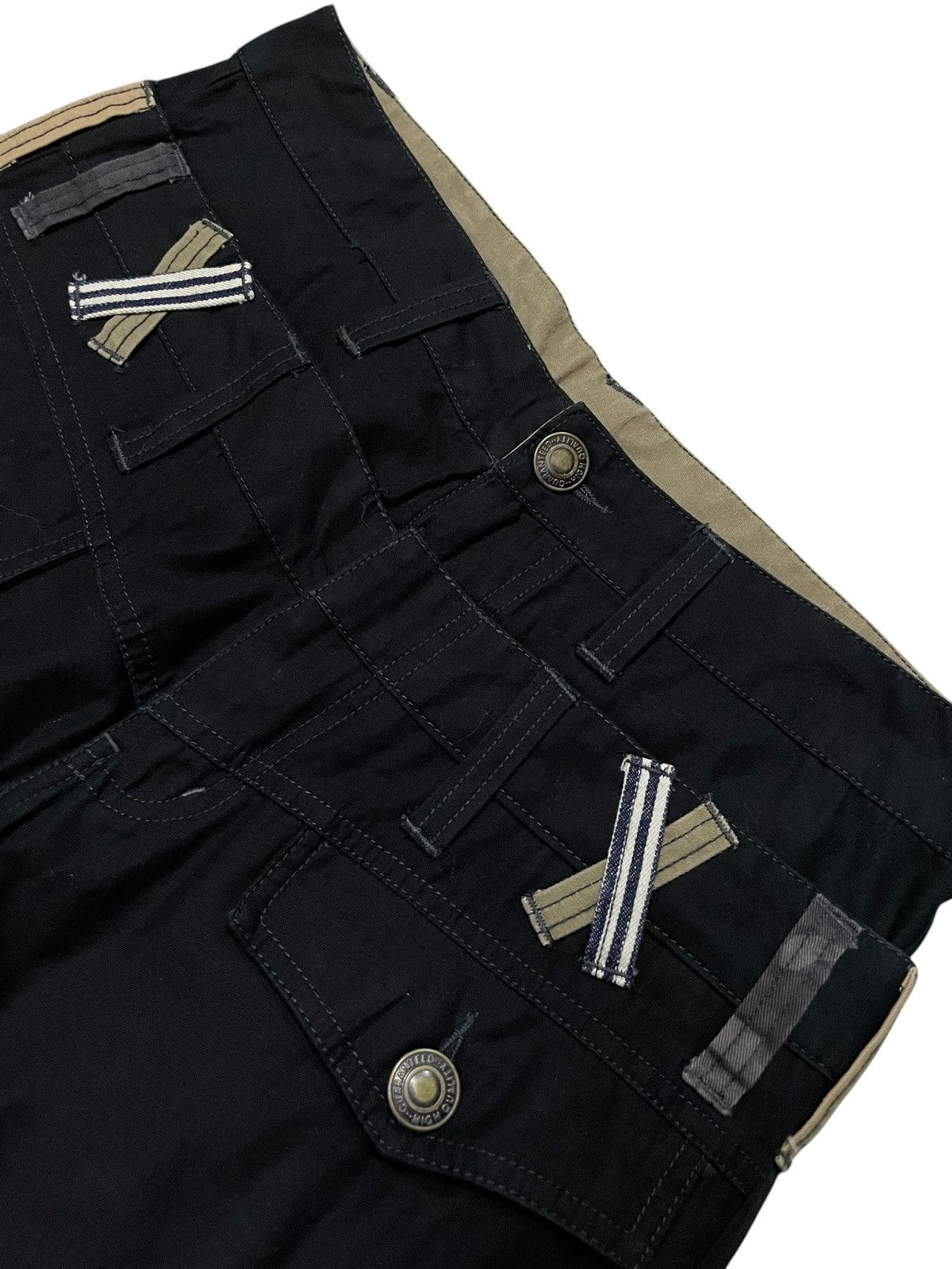 Hysteric Glamour × Japanese Brand × Vintage Vintage Japanese Double Waist Baggy Loose Pants Size US 30 / EU 46 - 10 Thumbnail
