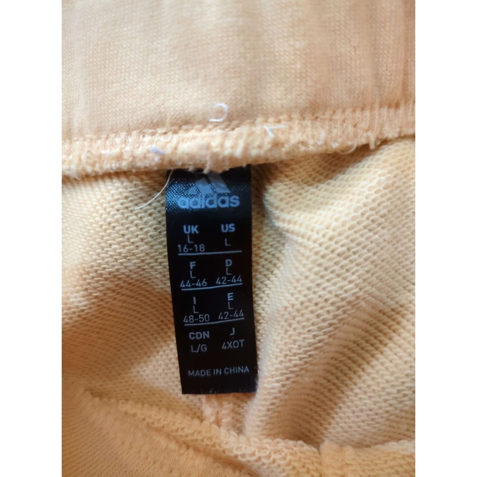 Adidas Adidas Shorts Sweat Orange High Rise L Women Size 36" / US 14 / IT 50 - 5 Thumbnail