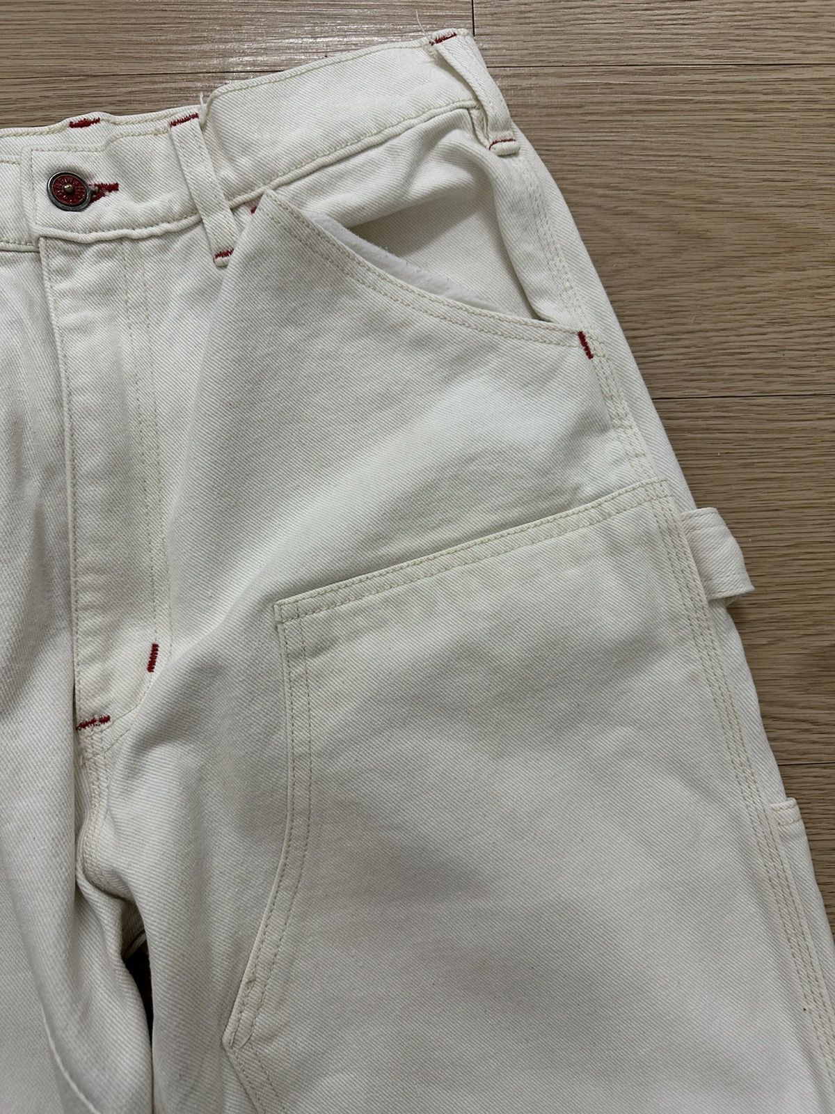 Beauty Beast × Vintage Vintage Hot Crew No 7 Perkins Double Knee Carpenter Pants Size US 29 - 7 Thumbnail