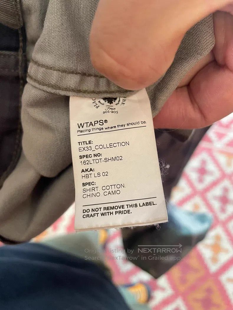Wtaps Wtaps Water Wash Camouflage Single Bag Jacket Size US L / EU 52-54 / 3 - 6 Thumbnail