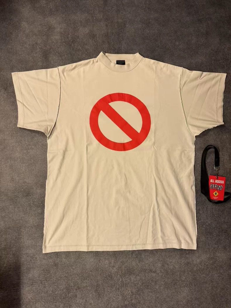 Balenciaga Balenciaga Joint BFRND short sleeves Size US M / EU 48-50 / 2 - 1 Thumbnail