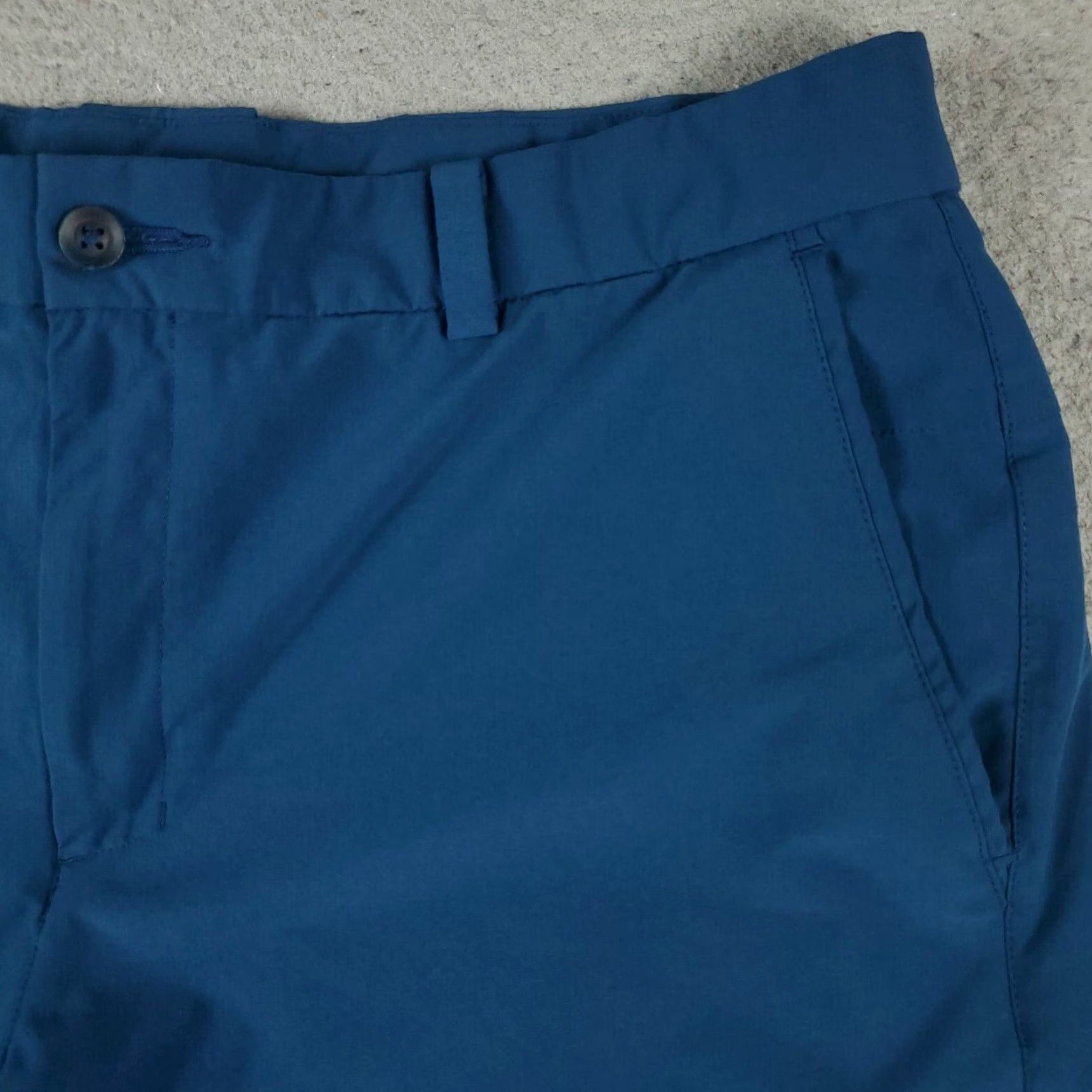 Nike Nike Shorts Mens Size 34 Blue Golf Dri Fit Casual Flat Front Chino Size US 34 / EU 50 - 3 Thumbnail