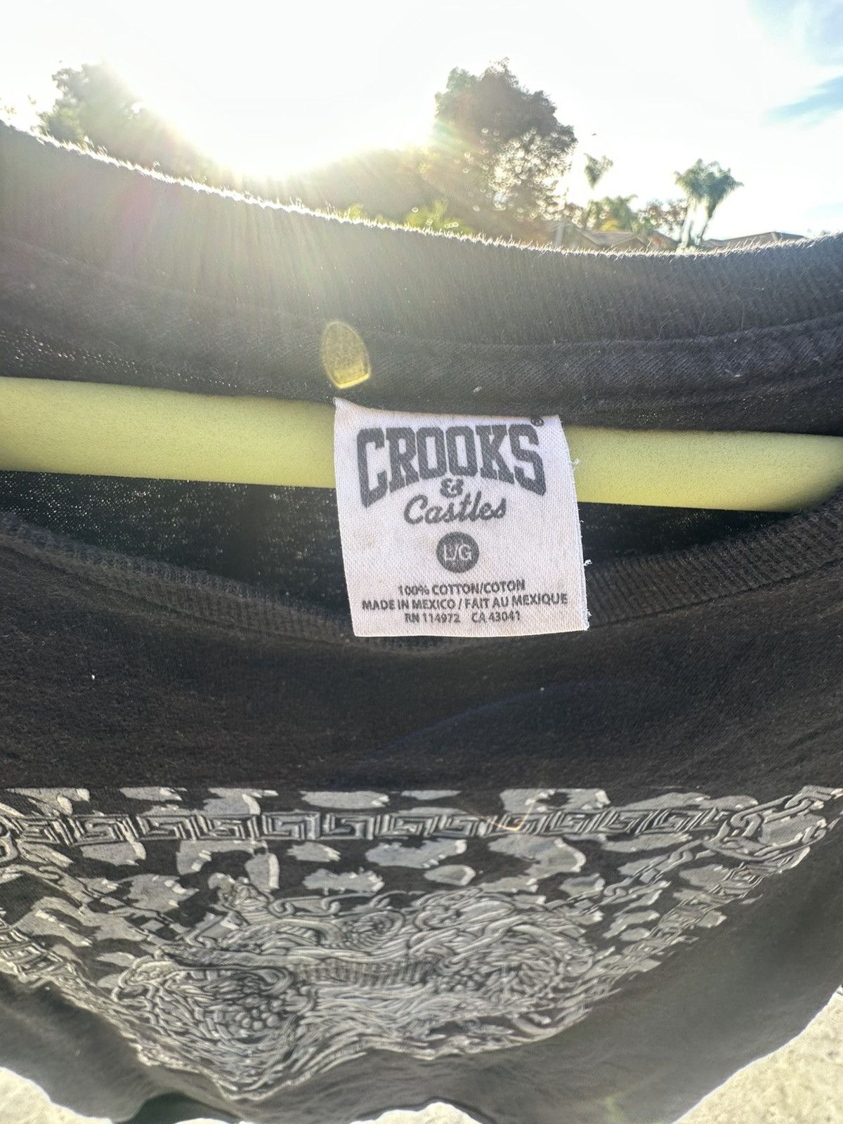 Crooks & Castles Crooks & Castles - Black - Large Size US L / EU 52-54 / 3 - 2 Thumbnail