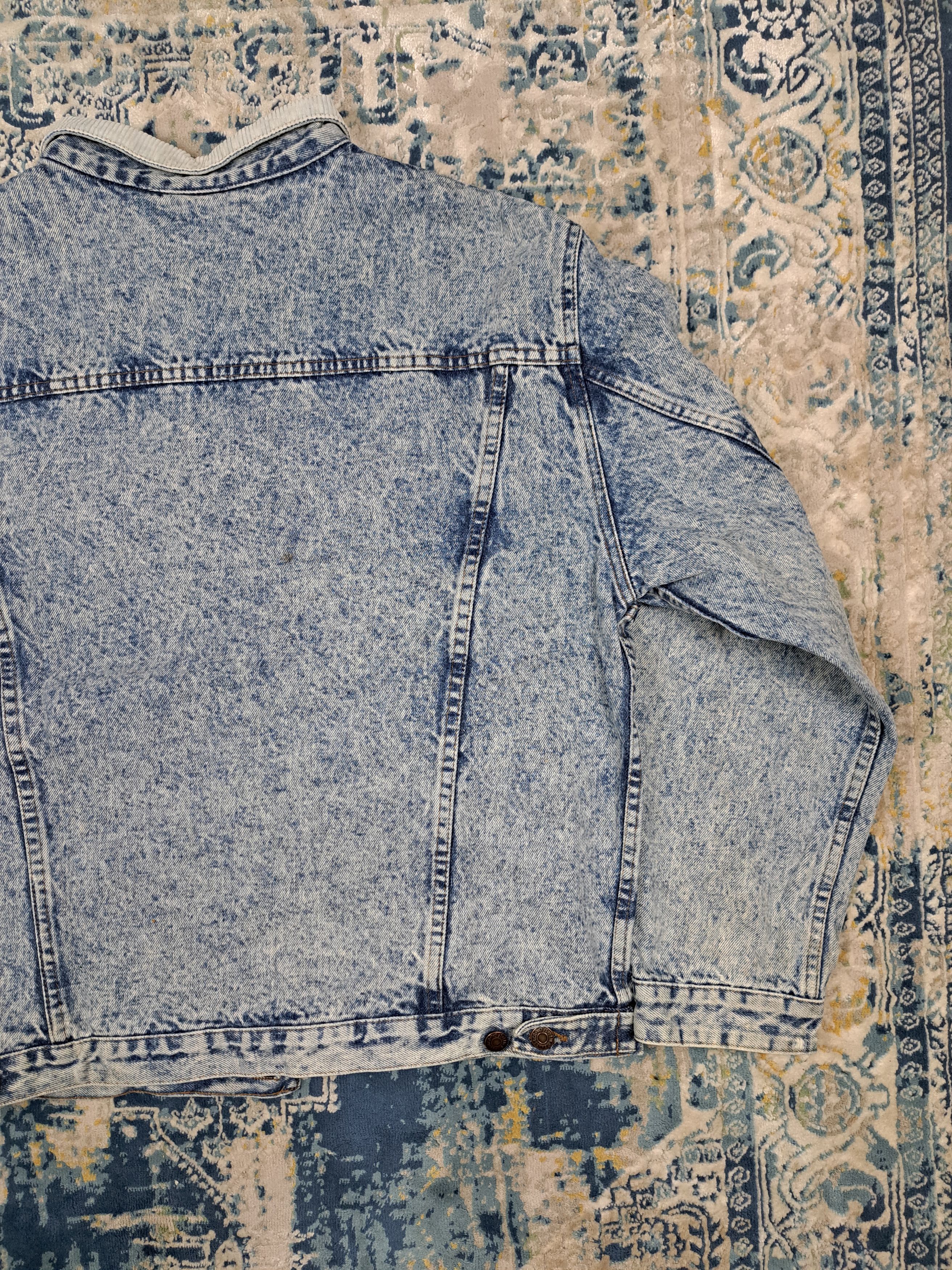 Levi's Vintage 90s Levis Silvertab Acid Wash Denim Jacket Detroit Size US M / EU 48-50 / 2 - 12 Thumbnail