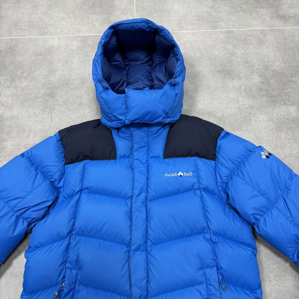 Montbell Montbell EX800 Blue Down Windstopper Jacket Men Size L Size US L / EU 52-54 / 3 - 10 Thumbnail